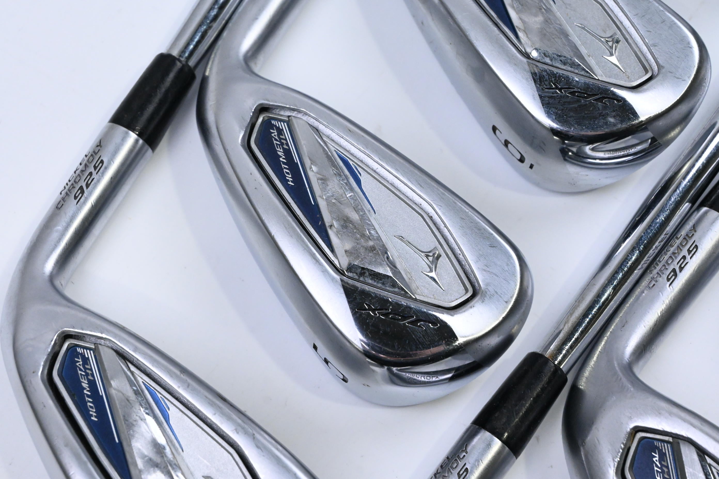Mizuno JPX 925 Hot Metal HL Irons / 4-PW+GW / Stiff Flex Dynamic Gold 120