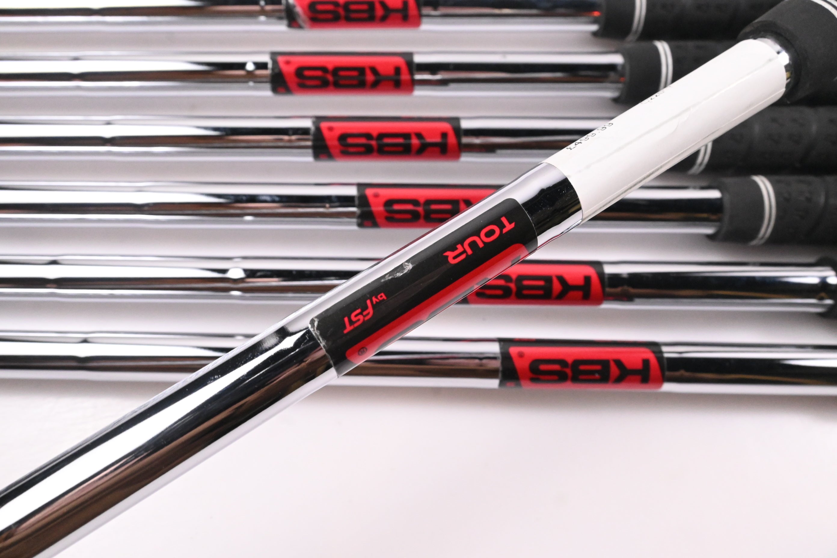 Taylormade P7MC 2023 Irons / 4-PW / Stiff Flex KBS Tour Shafts