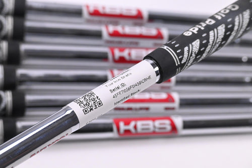 KBS Tour Lite 100 Iron Shafts / Stiff Flex / Set of 7 / .355" Taper Tips