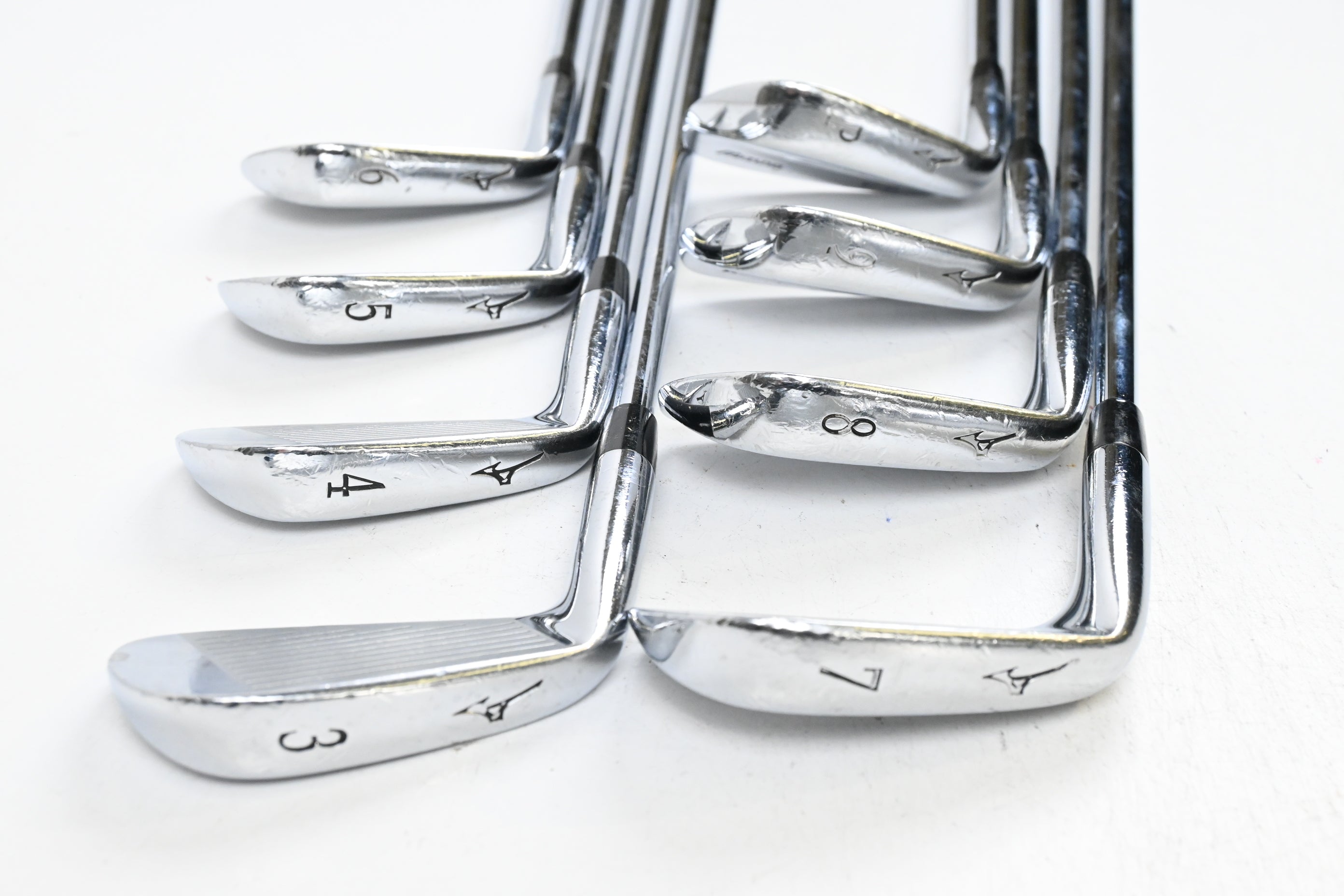 Mizuno MP-67 Irons / 3-PW / Stiff Flex Project X Shafts