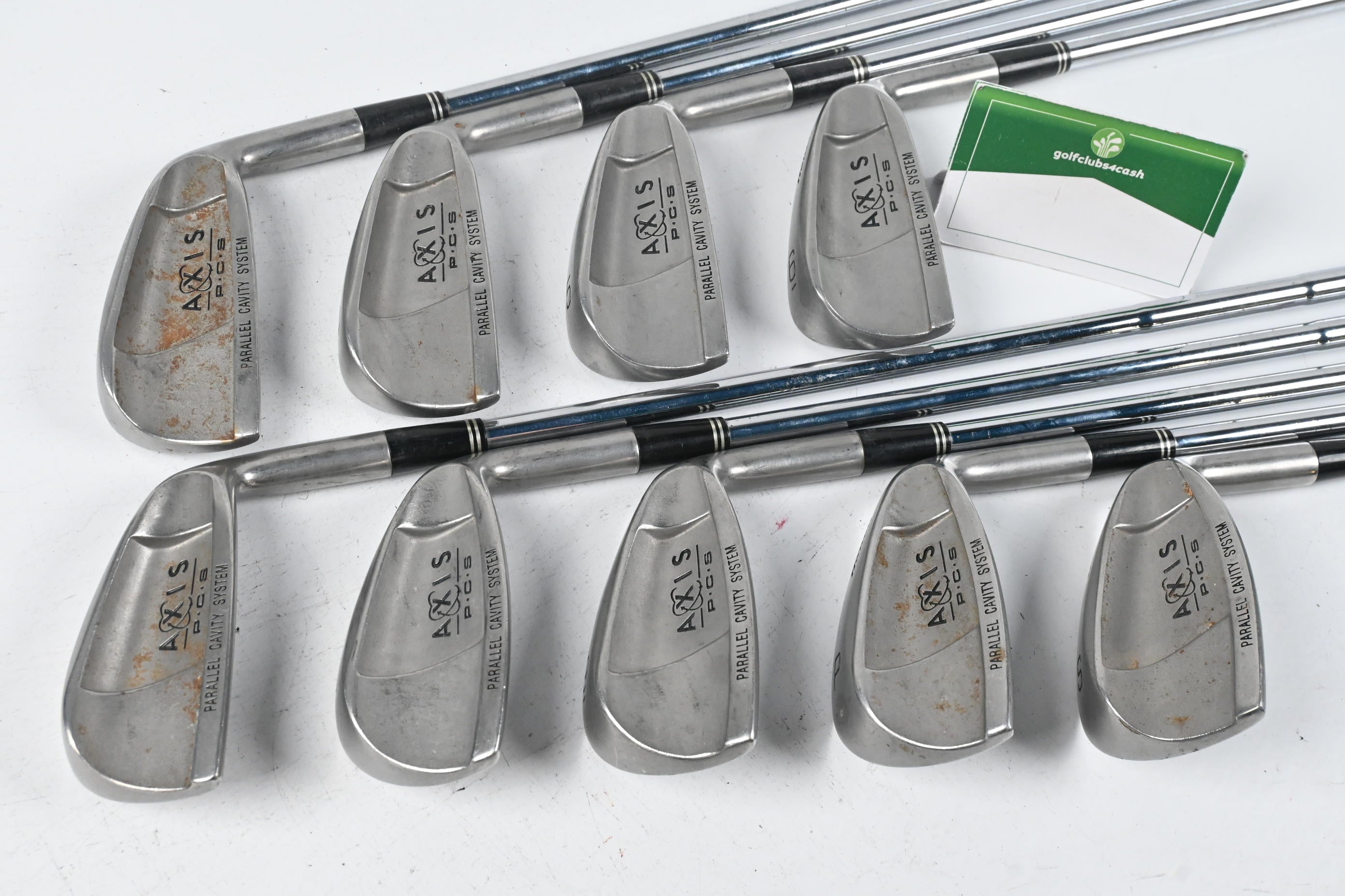 Mizuno Axis Irons / 3-PW+SW / Regular Flex Mizuno Axis Shafts