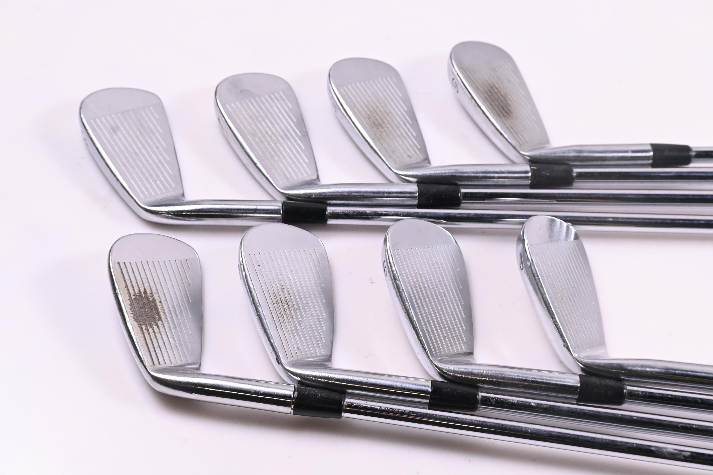 Taylormade RAC CB Coin Forged Irons / 3-PW / Stiff Flex Steel Shafts