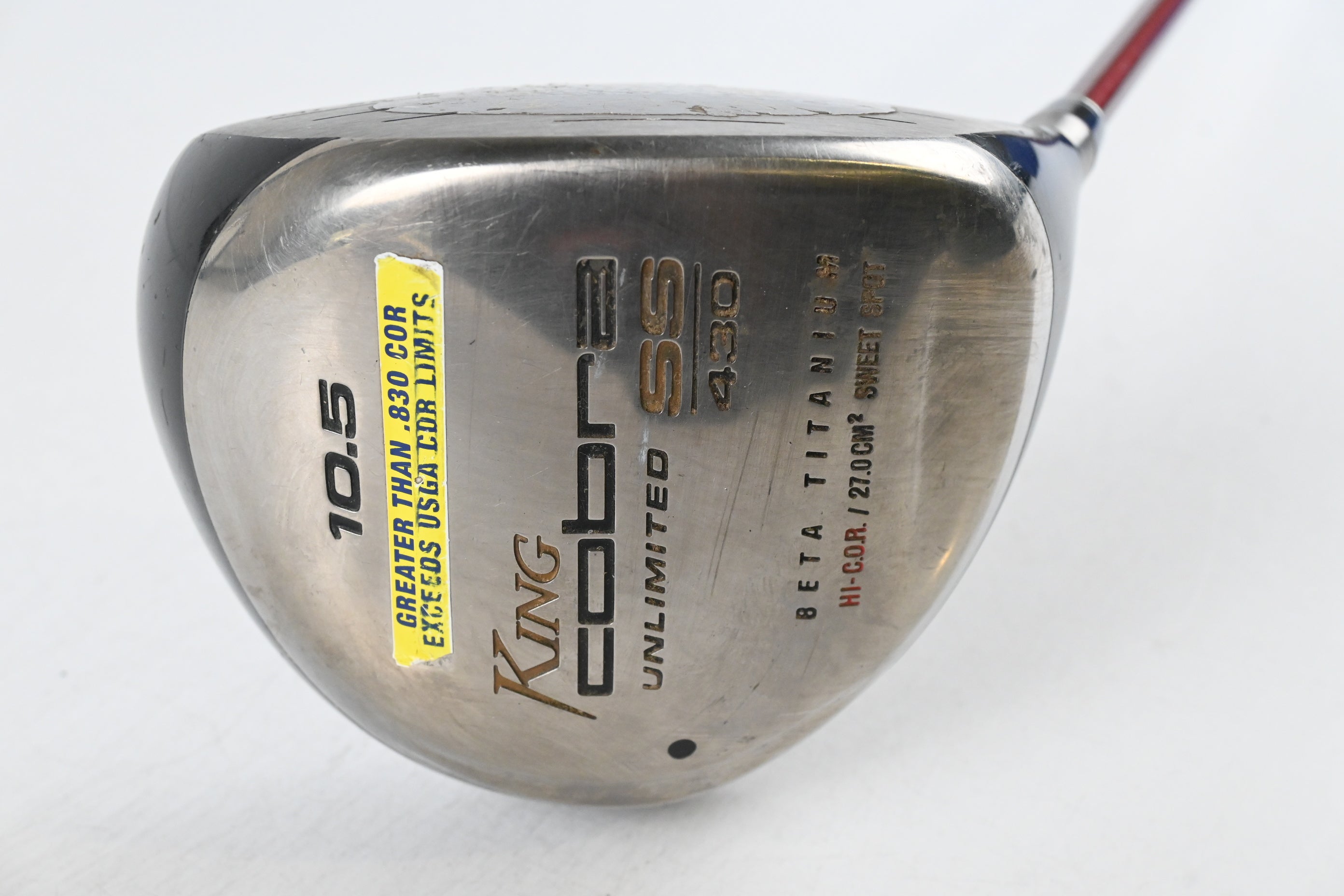 Cobra SS Driver / 10.5 Degree / Regular Flex Graphite Design Tour 55 Shaft