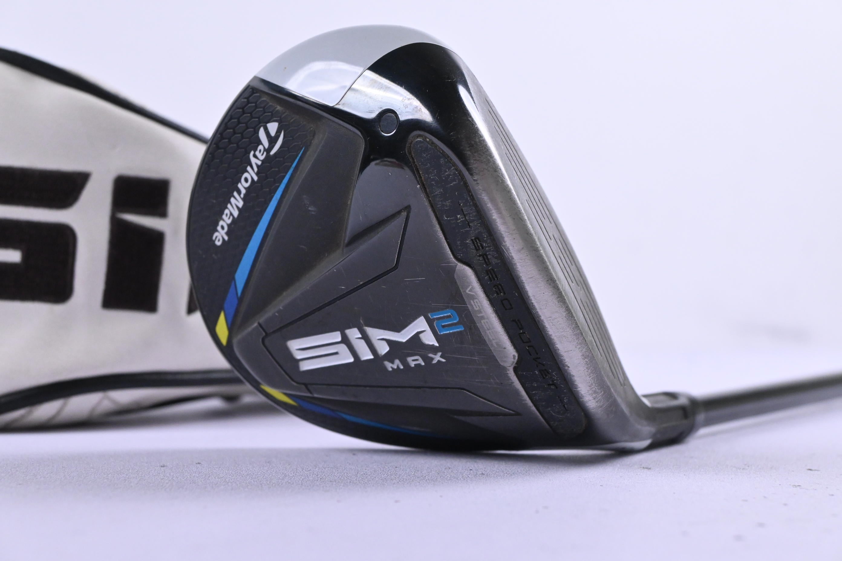 Taylormade SIM2 Max #5 Wood / 18 Degree / Stiff Flex HZRDUS Smoke Black RDX 70