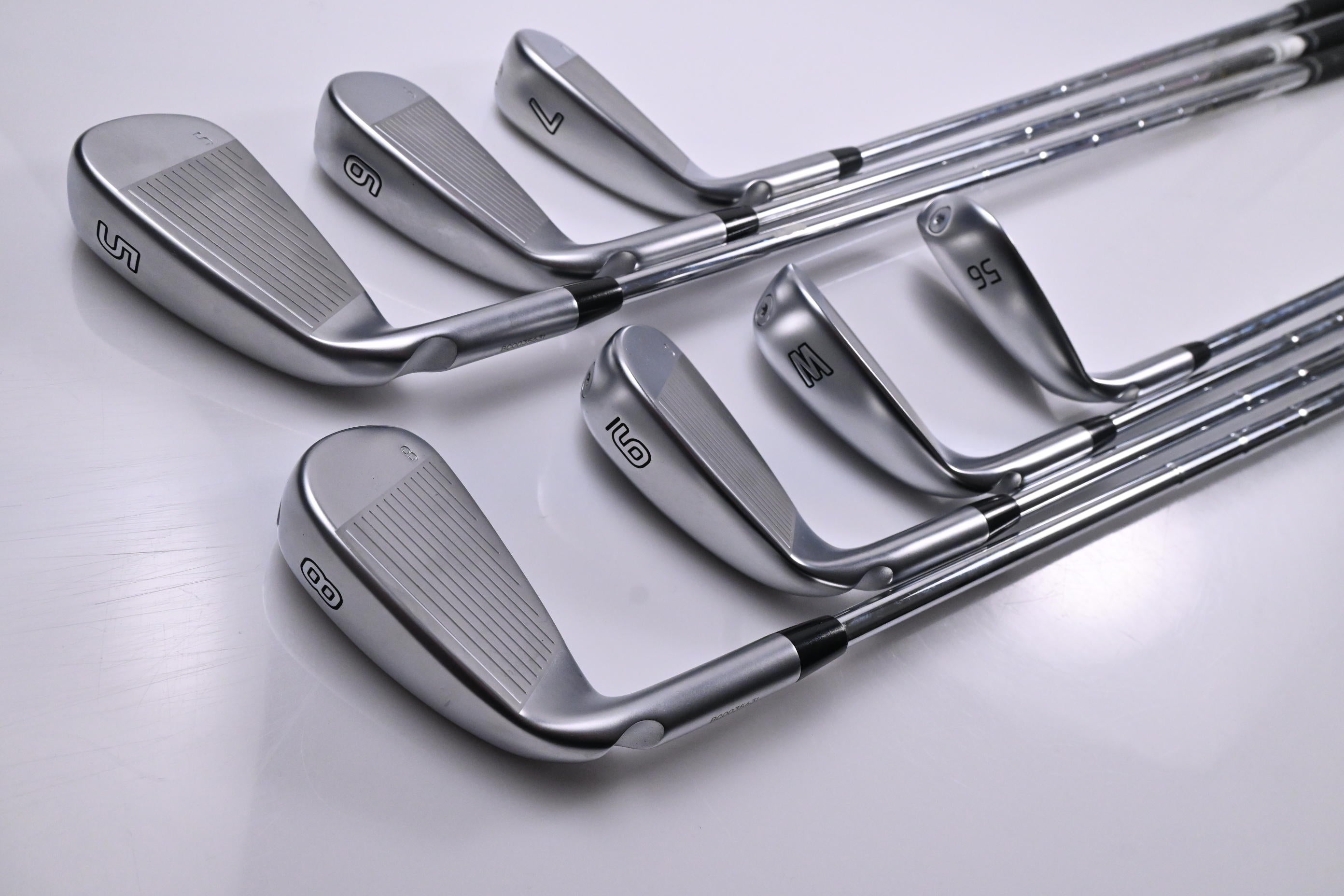 Ping G740 Irons / 5-PW+56 Degree / Blue Dot / Regular Flex Dynamic Gold Mid 100
