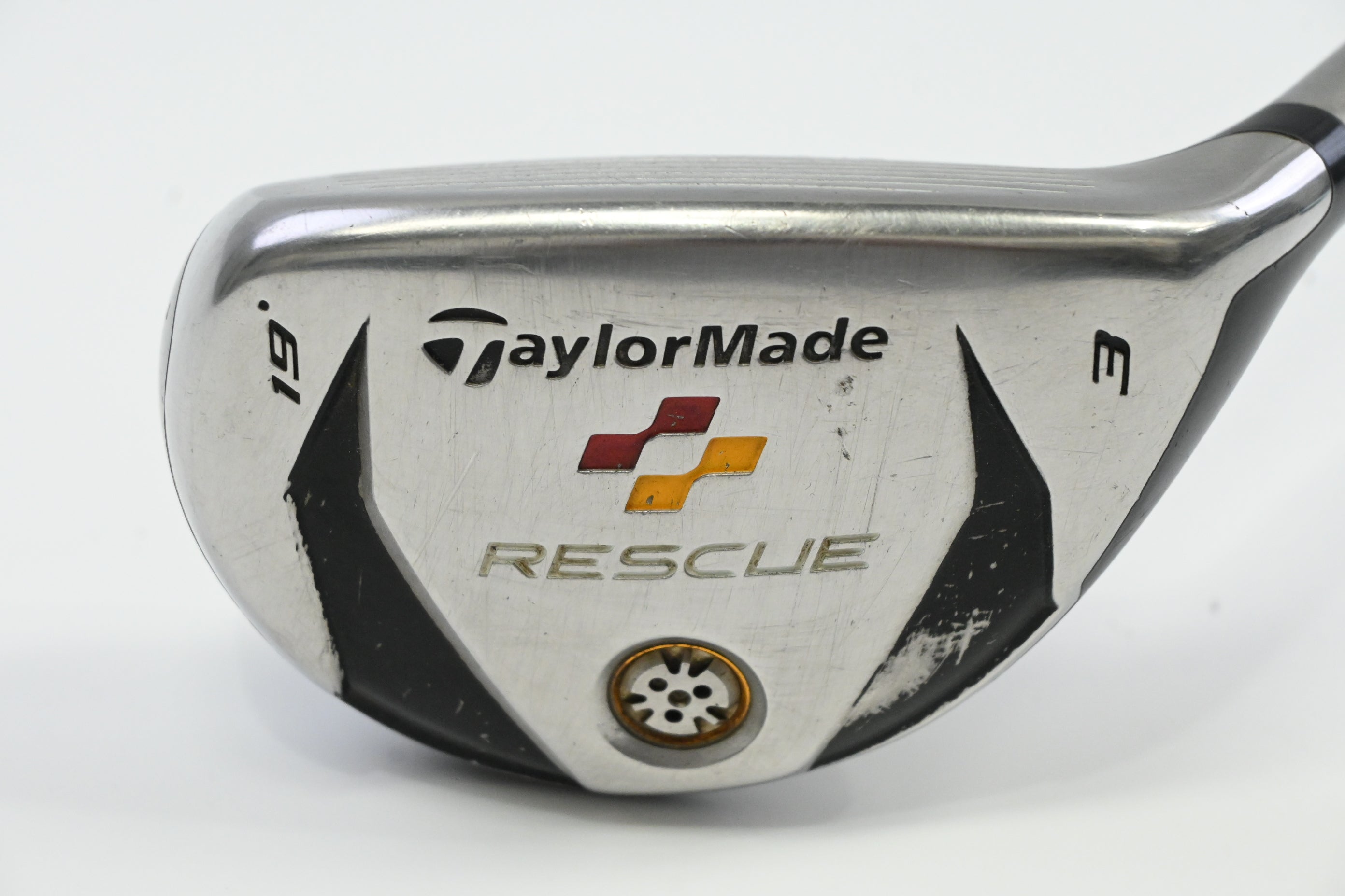 Taylormade Rescue 2009 #3 Hybrid / 19 Degree / Regular Flex Aldila Reax 65 Shaft