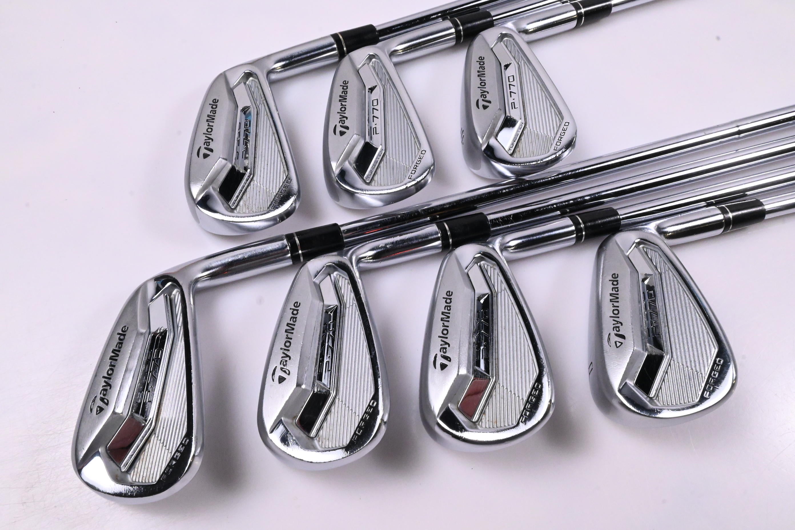 Taylormade P770 2017 Irons / 4-PW / Stiff Flex Taylormade Steel Shafts