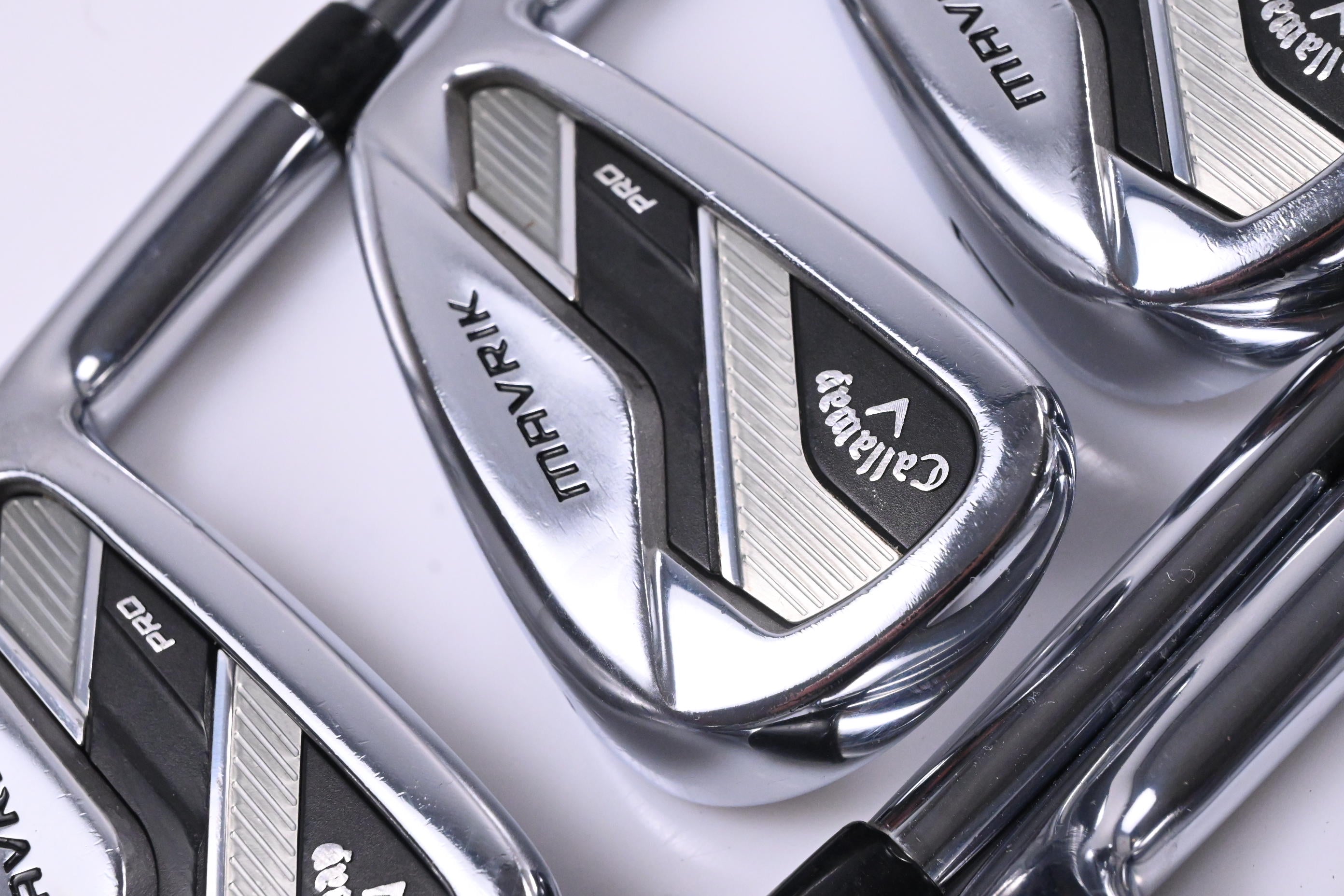Callaway Mavrik Pro Irons / 5-PW / Stiff Flex Elevate 105 VSS Pro Shafts