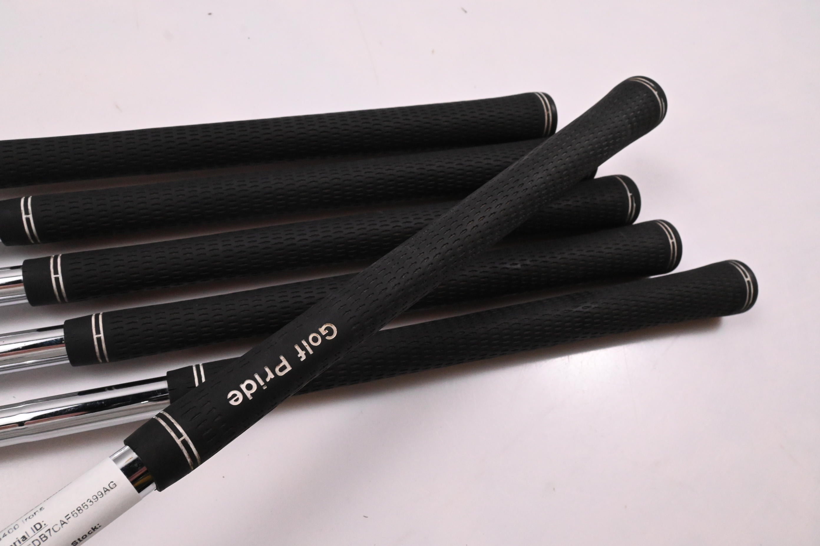 Ping G400 Irons / 5-PW / Green Dot / Regular Flex Ping AWT 2.0 Shafts