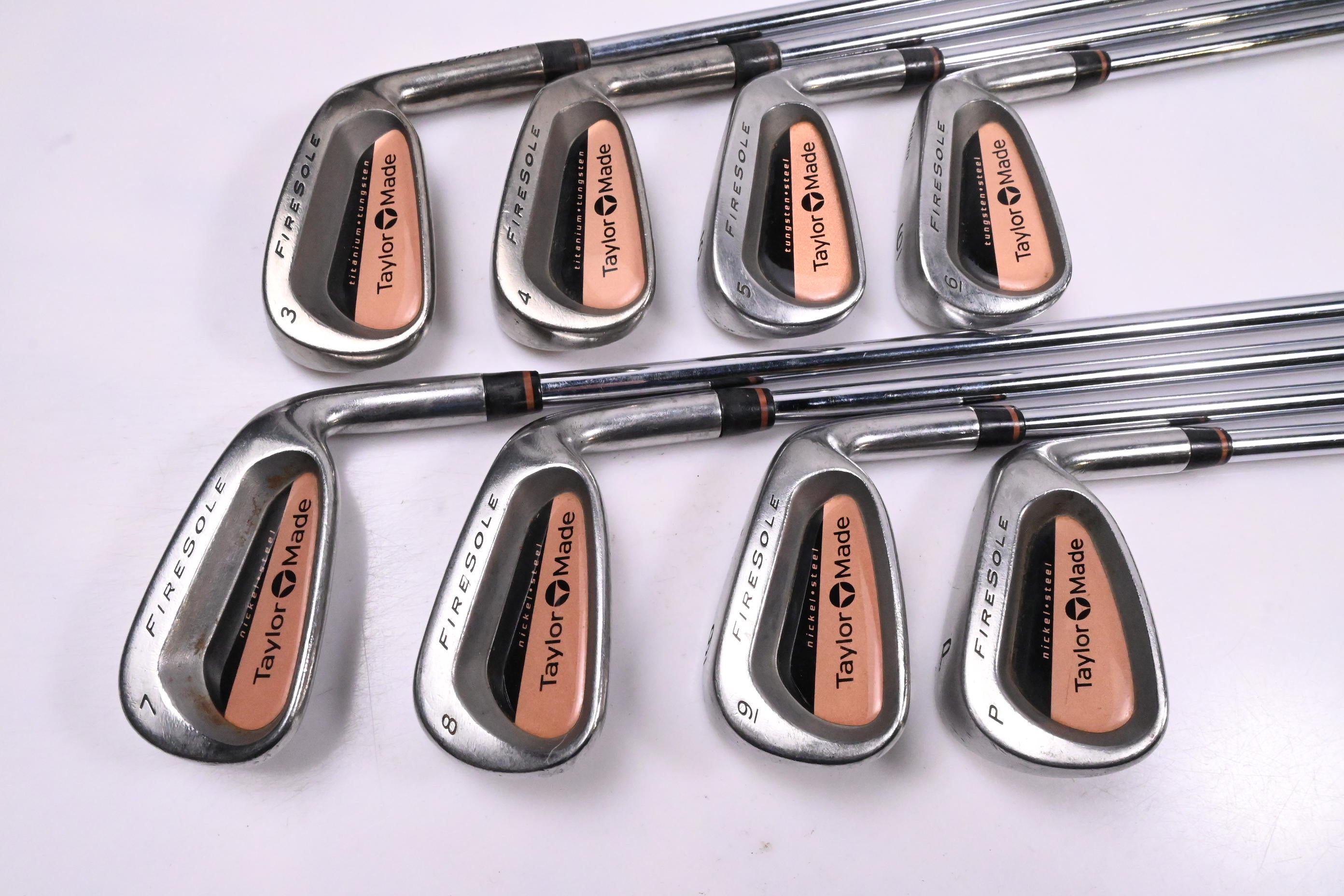 Taylormade Firesole Irons / 3-PW / Regular Flex Taylormade Precision 80 Shafts