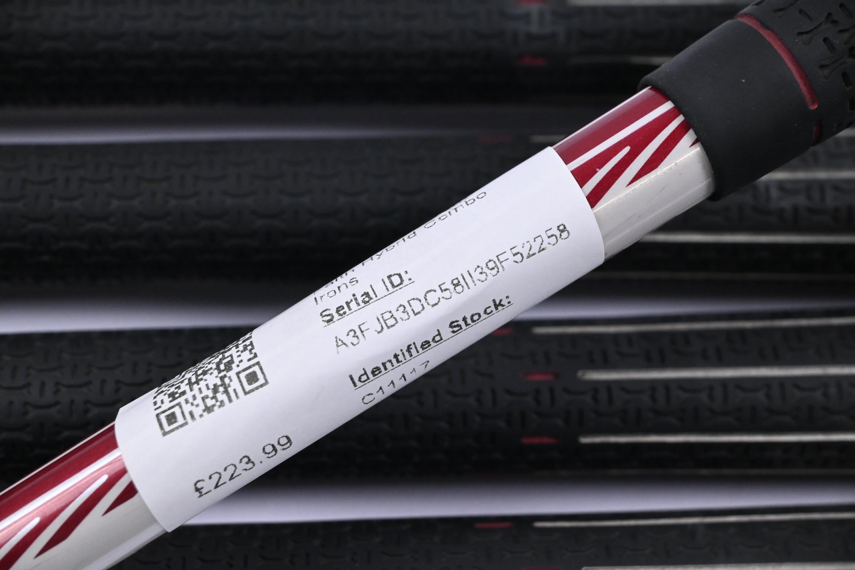 Ladies Ping Faith Hybrid Combo Irons / 7-PW+SW / Red Dot / Ladies Flex Shafts