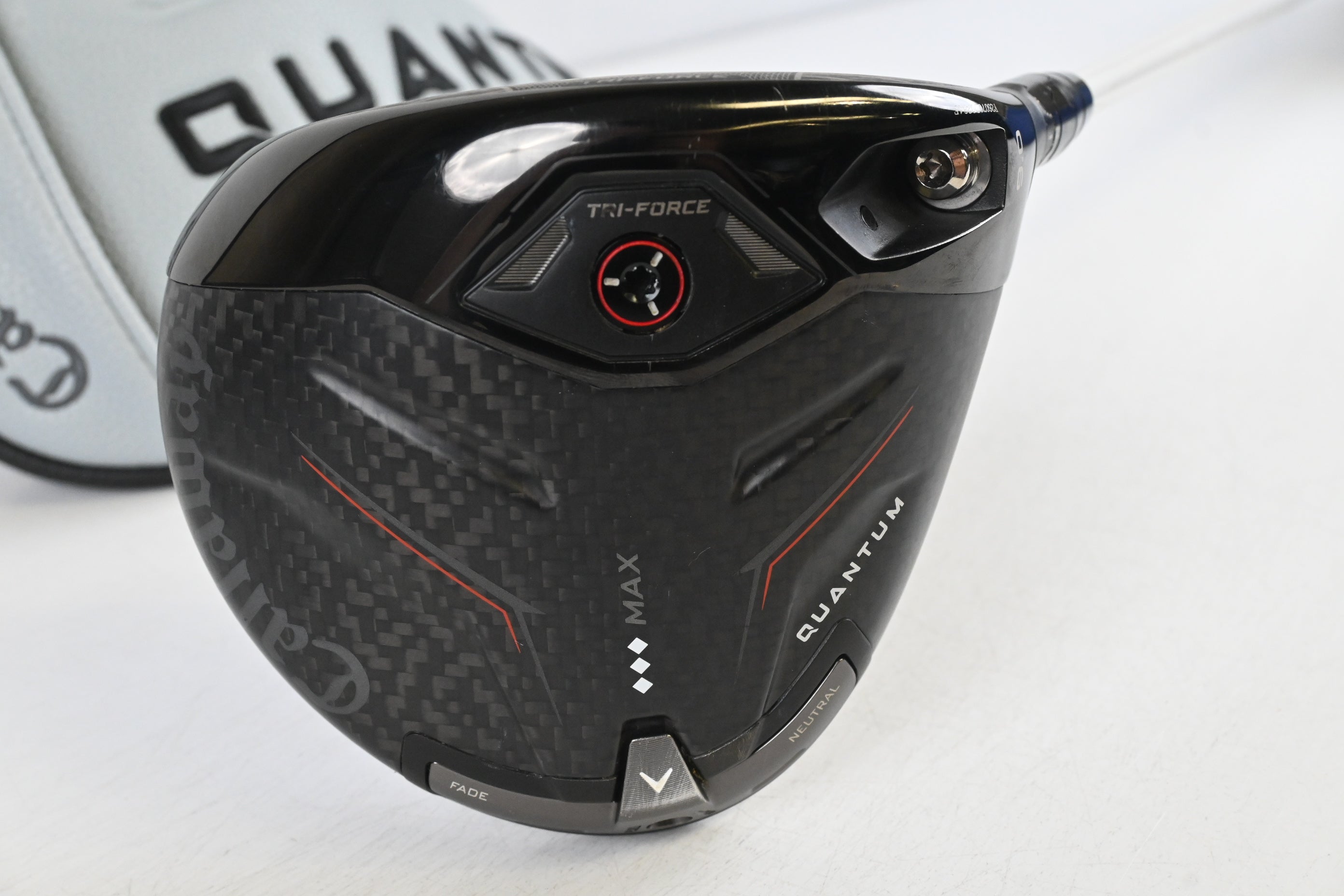 Callaway Quantum Triple Diamond Max Driver / 9 Degree / X-Flex Rogue Silver