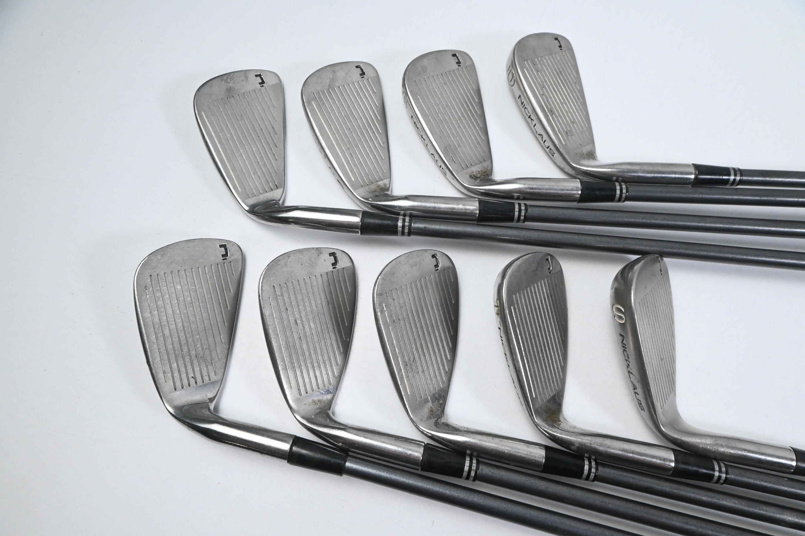 Nicklaus The Bear Irons / 3-PW+SW / Regular Flex Driveshaft 250 CPM Shafts