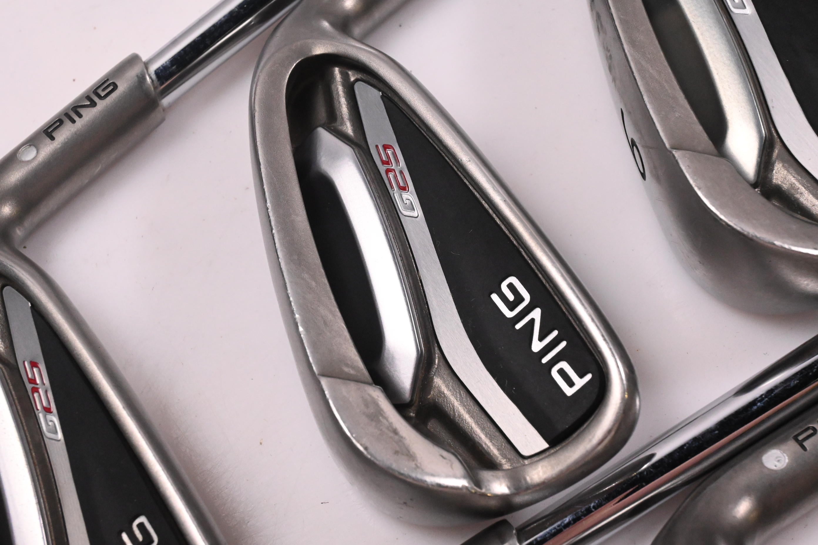 Ping G25 Irons / 4-PW+SW / Silver Dot / Regular Flex Ping CFS Shafts
