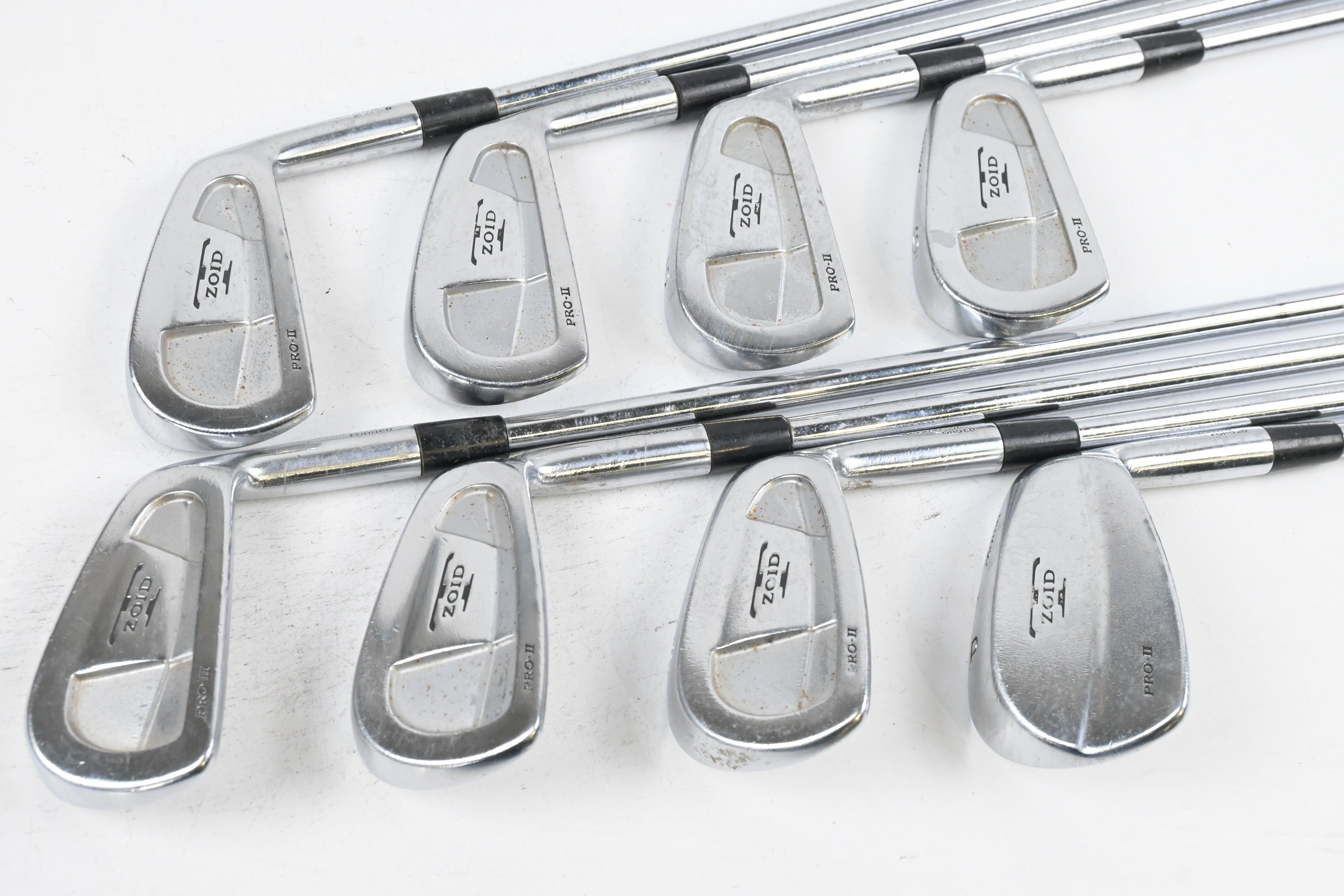 Mizuno T-Zoid Pro II Irons / 3-PW / Regular Flex Dynamic Gold Sensicore R400
