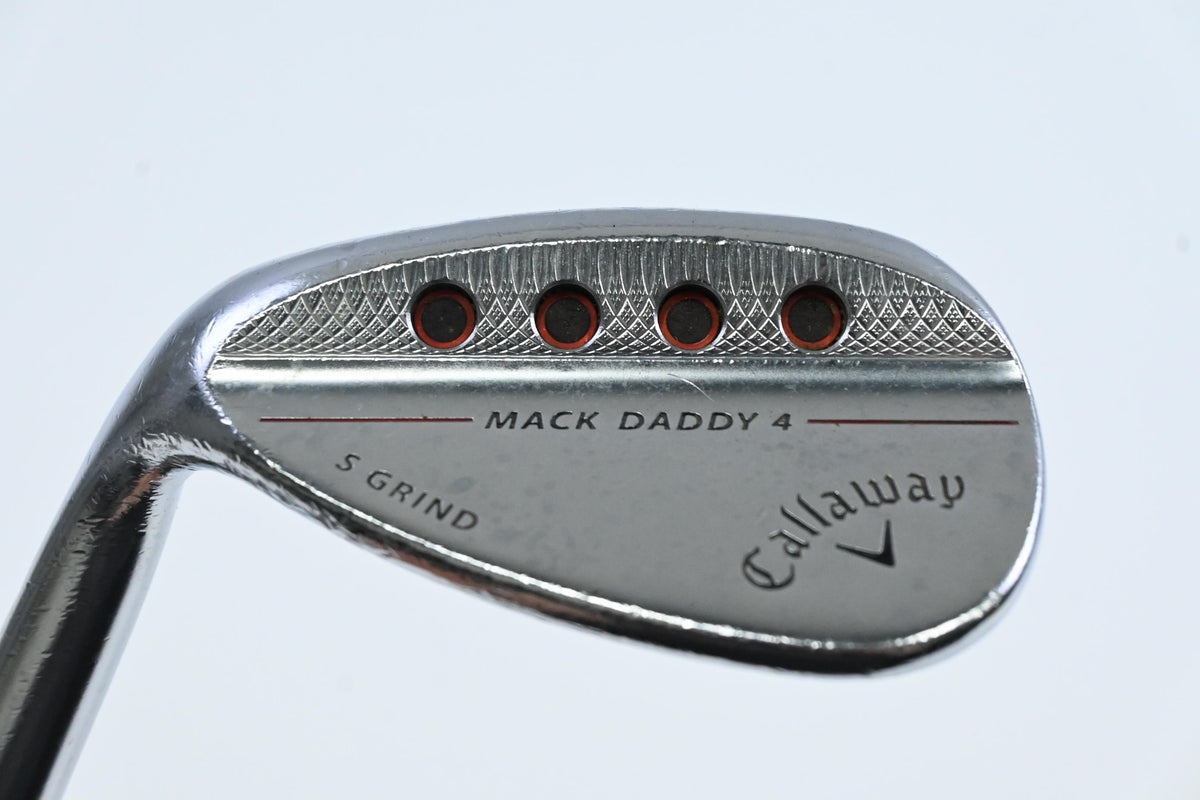 Left Hand Callaway Mack Daddy 4 Lob Wedge / 58 Degree / Stiff Flex Dynamic Gold