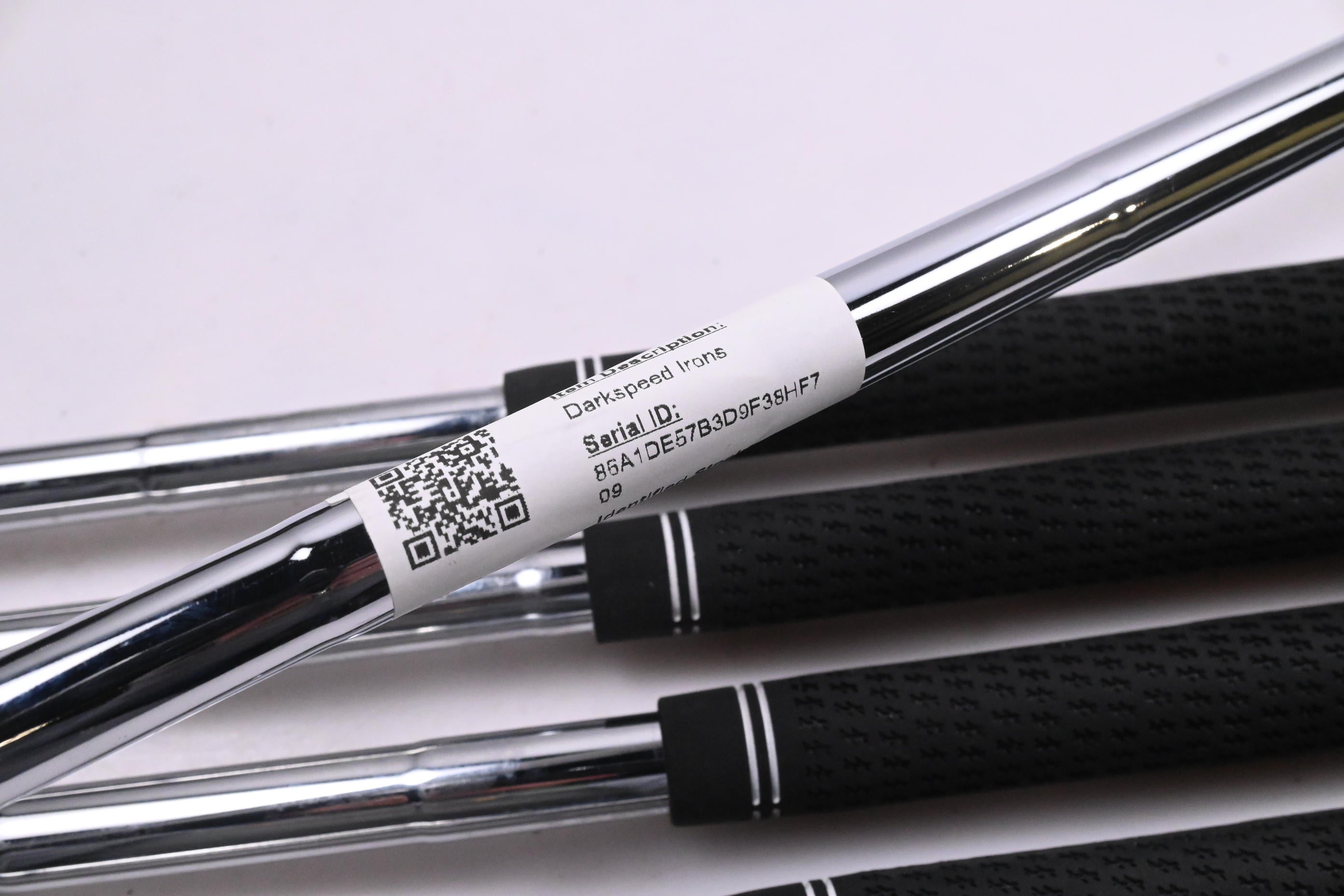 Left Hand Cobra Darkspeed Irons / 6-PW / Stiff Flex Steel Shafts