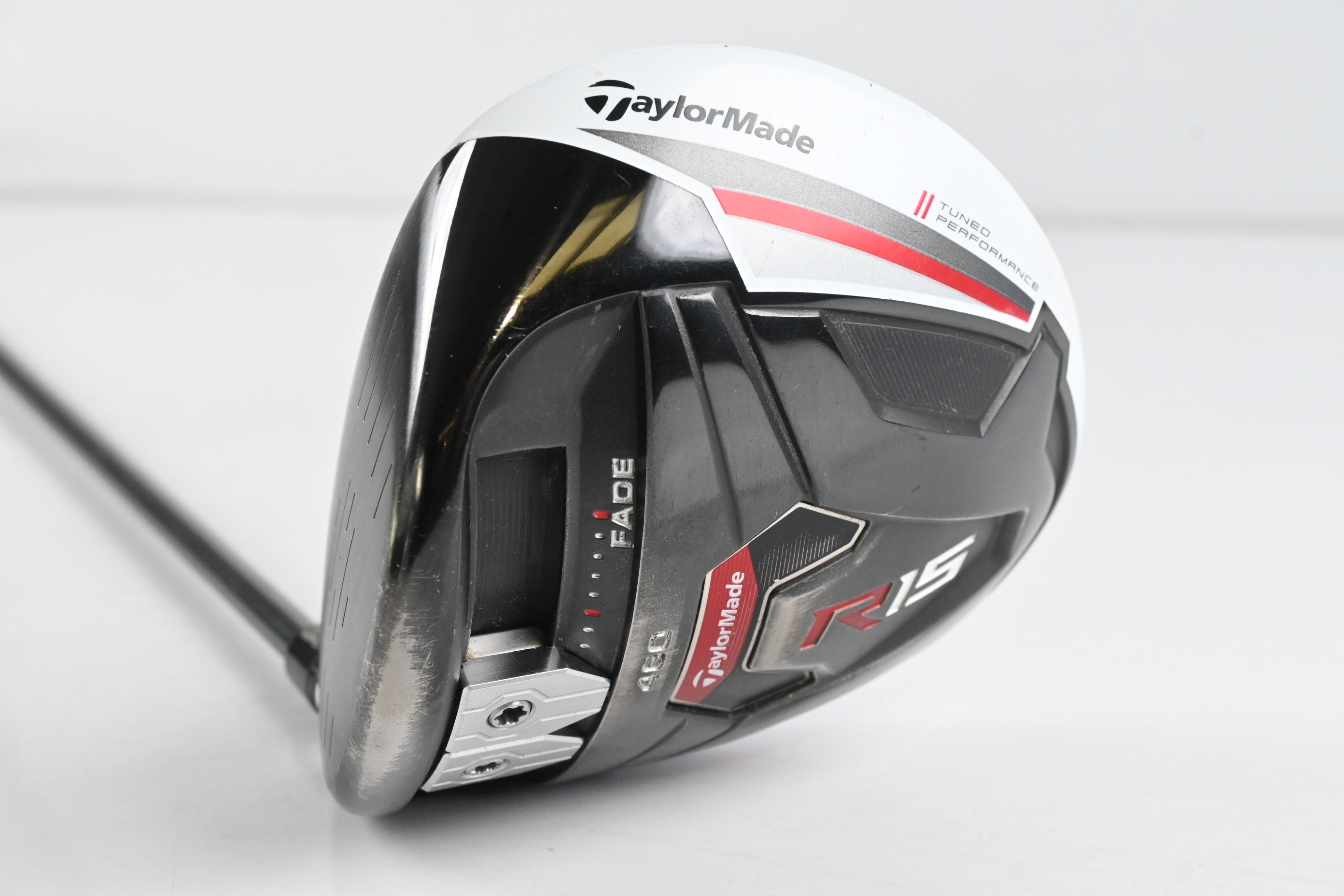 Left Hand Taylormade R15 Driver / 10.5 Degree / Regular Flex Fujikura Speeder 57