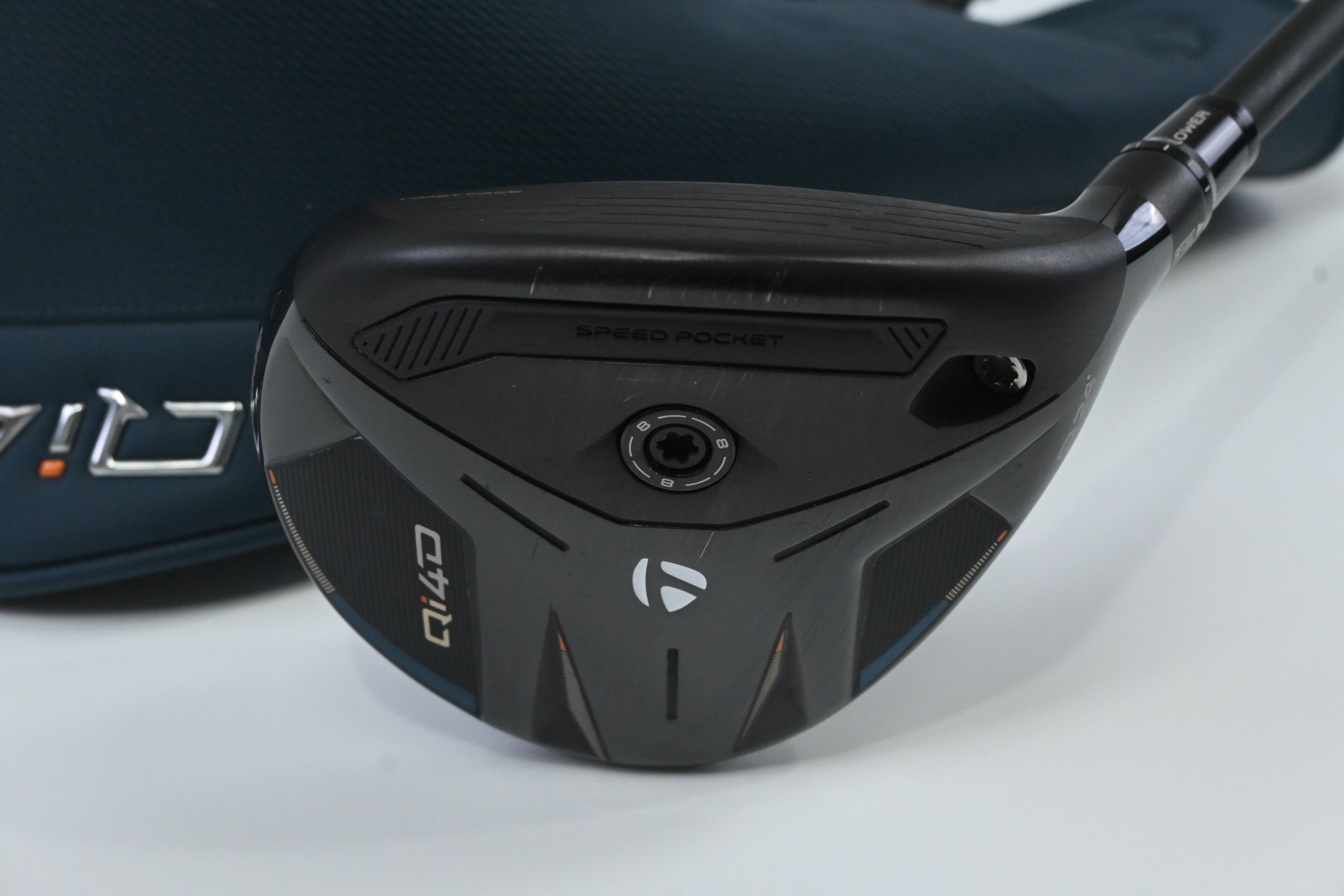 Taylormade Qi4D #9 Wood / 24 Degree / Regular Flex Taylormade Reax White 55