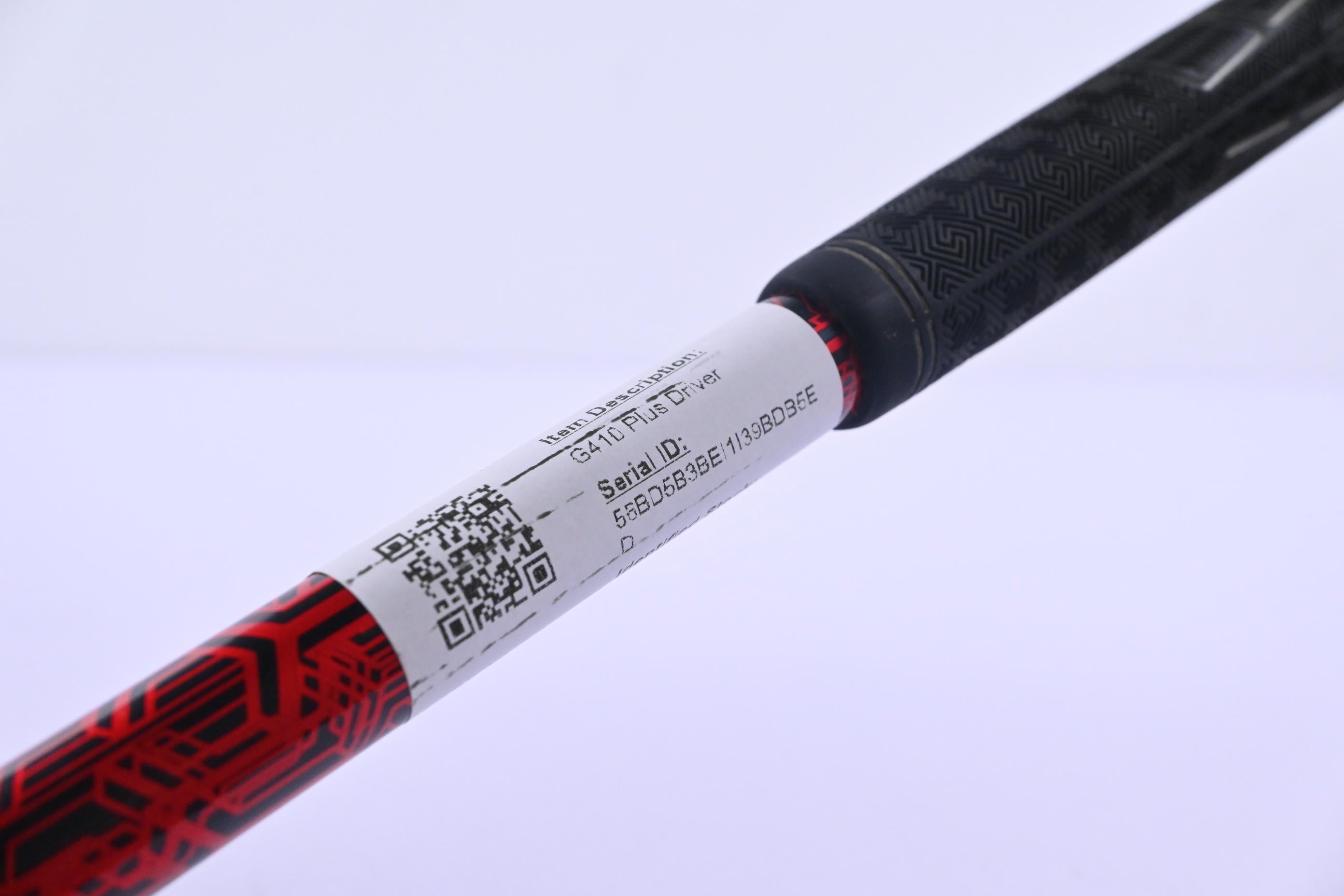 Ping G410 Plus Driver / 10.5 Degree / Senior Flex Ping Alta CB Red 55 Shaft