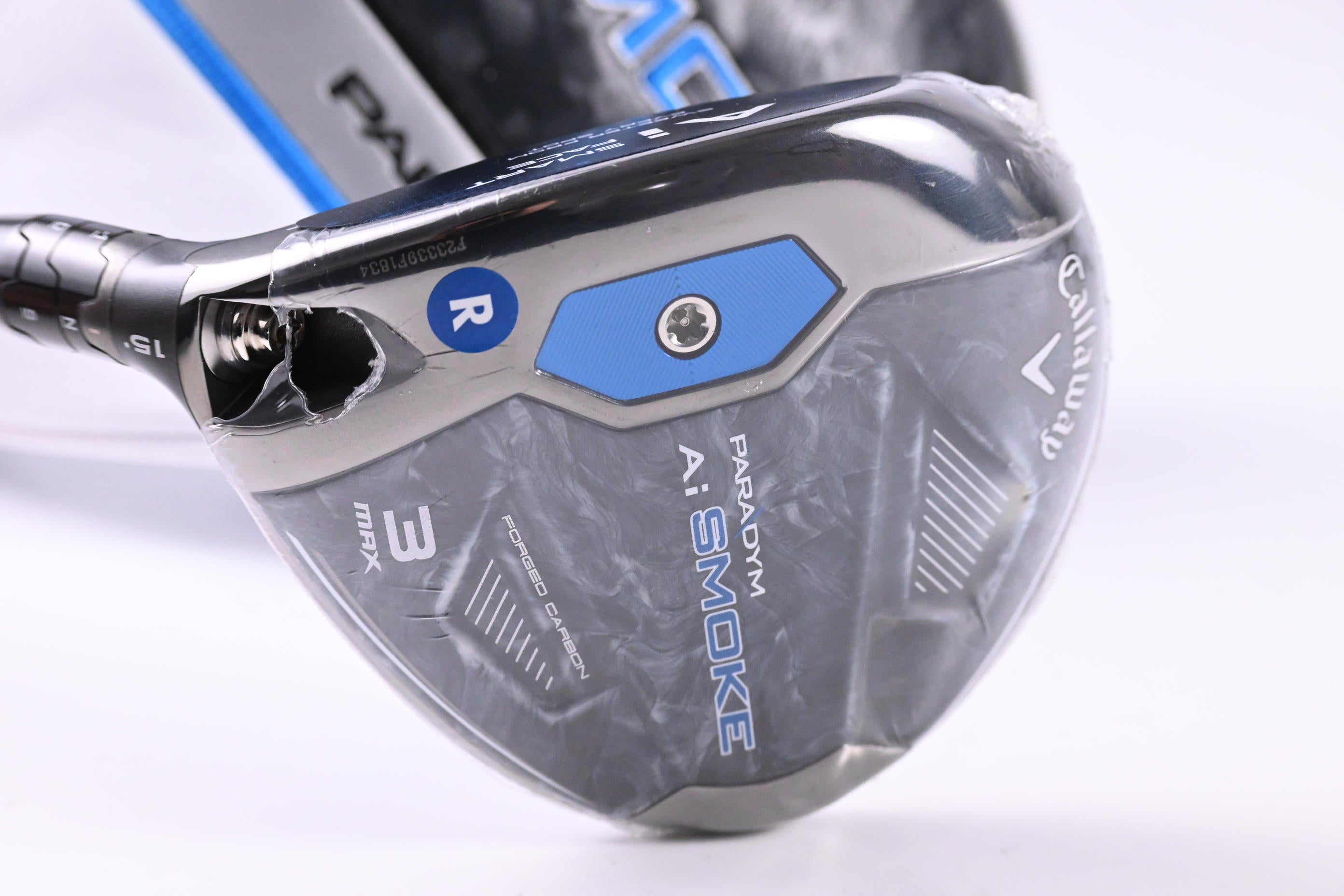 Left Hand Callaway Paradym Ai Smoke Max #3 Wood / 15 Degree / Regular Flex