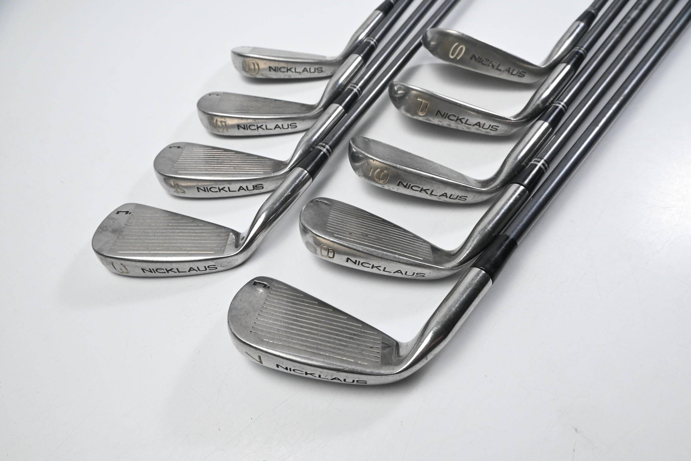 Nicklaus The Bear Irons / 3-PW+SW / Regular Flex Driveshaft 250 CPM Shafts