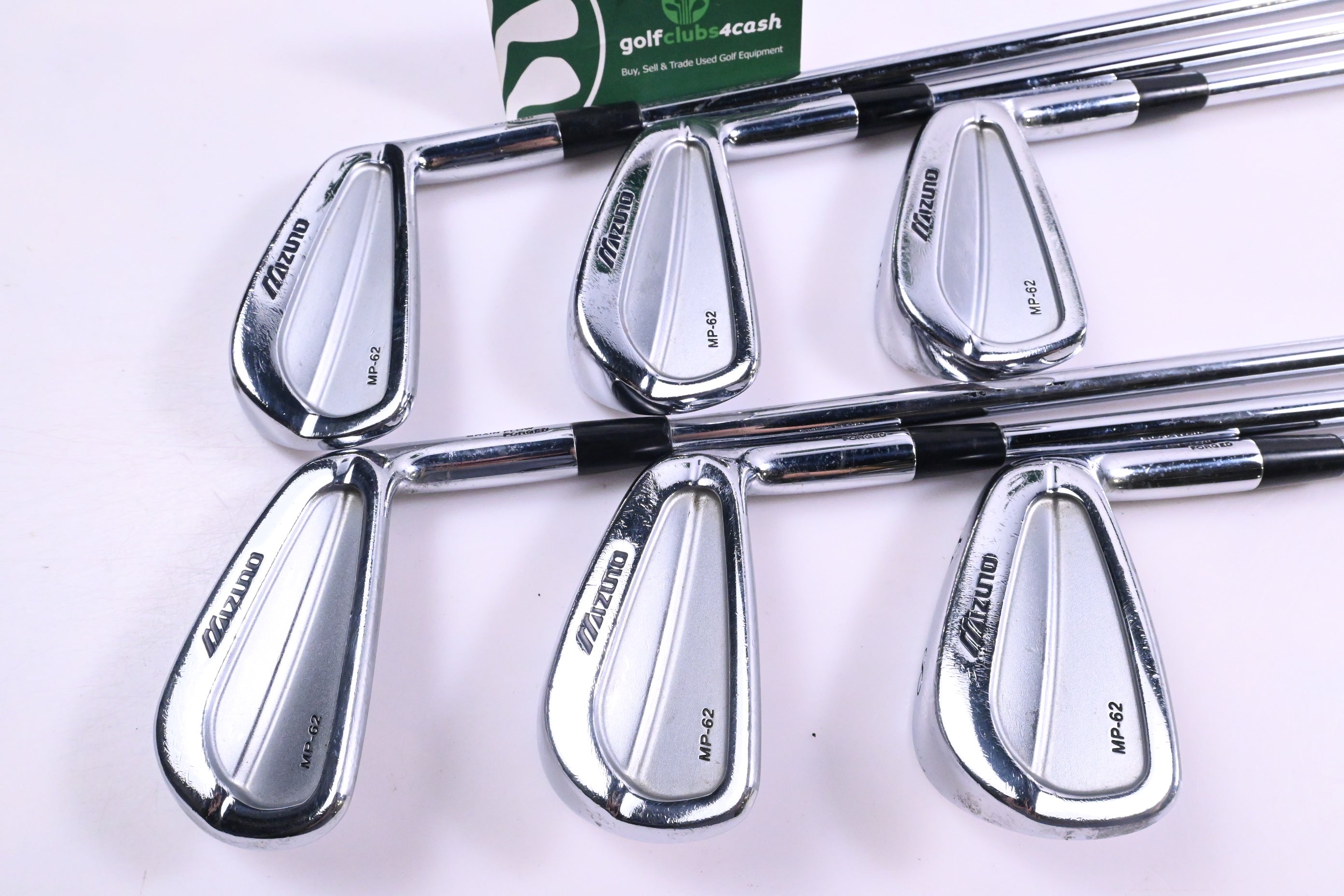 Mizuno MP-62 Irons / 3-8i / Regular Flex Dynamic Gold R300 Shafts