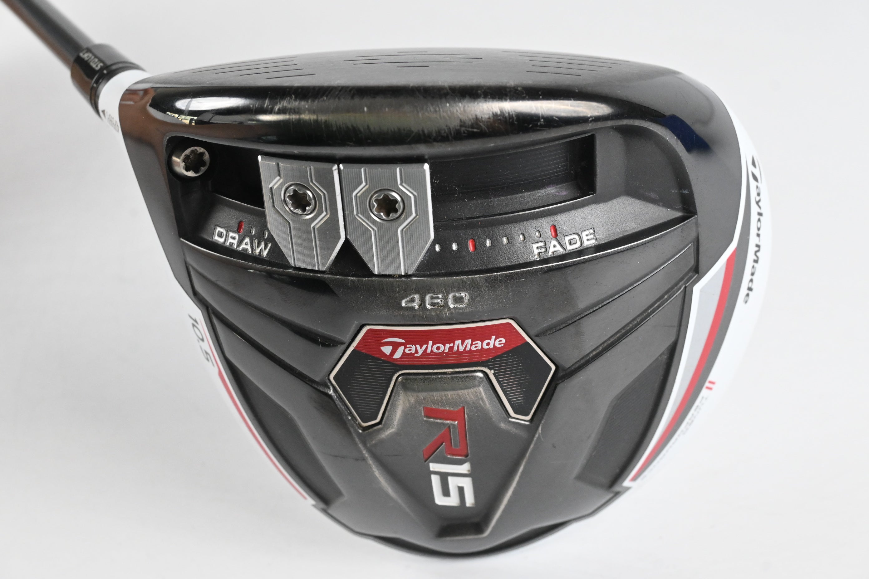 Left Hand Taylormade R15 Driver / 10.5 Degree / Regular Flex Fujikura Speeder 57