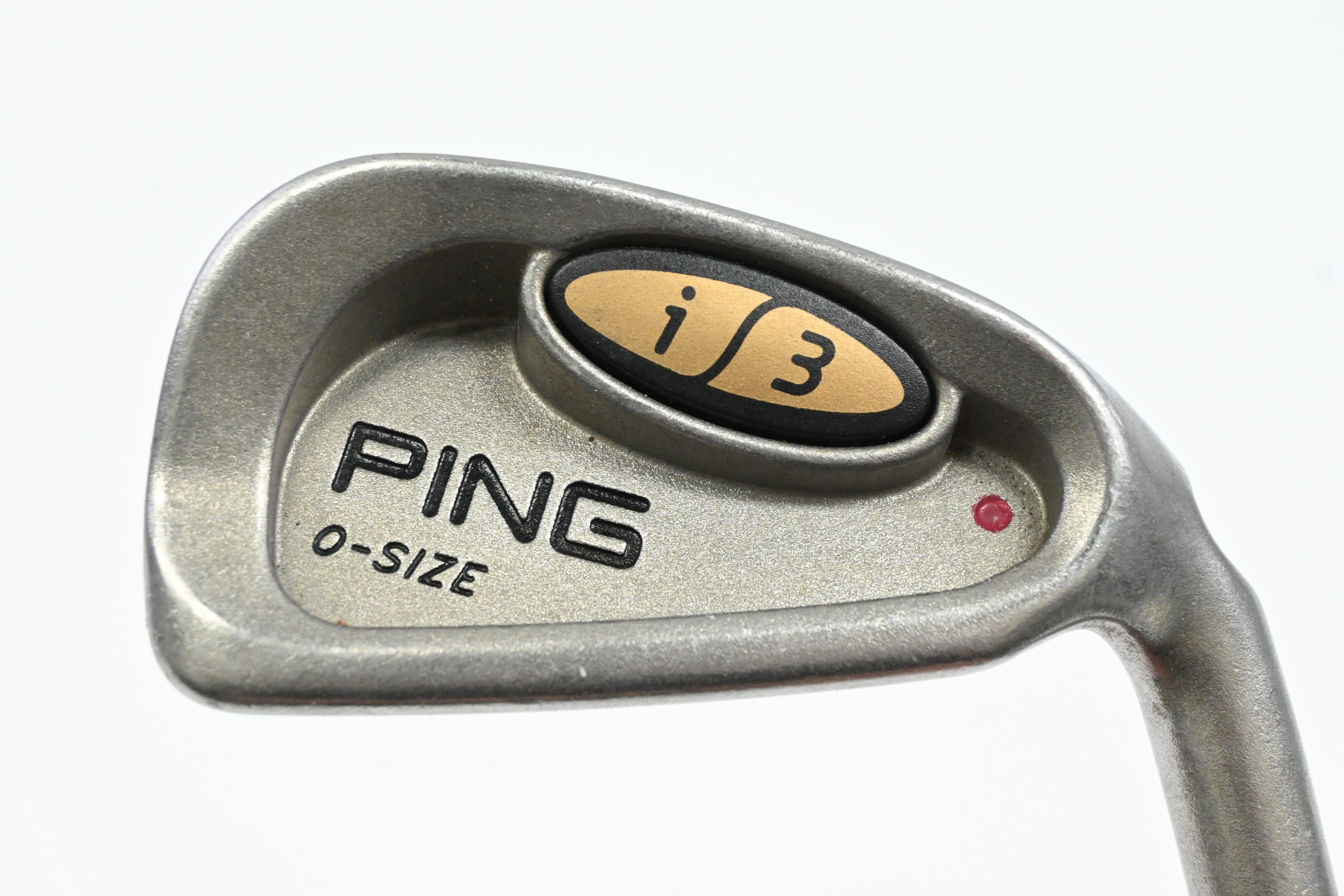 Ping i3 O-Size #4 Iron / 24 Degree / Maroon Dot / Stiff Flex Ping Cushin JZ