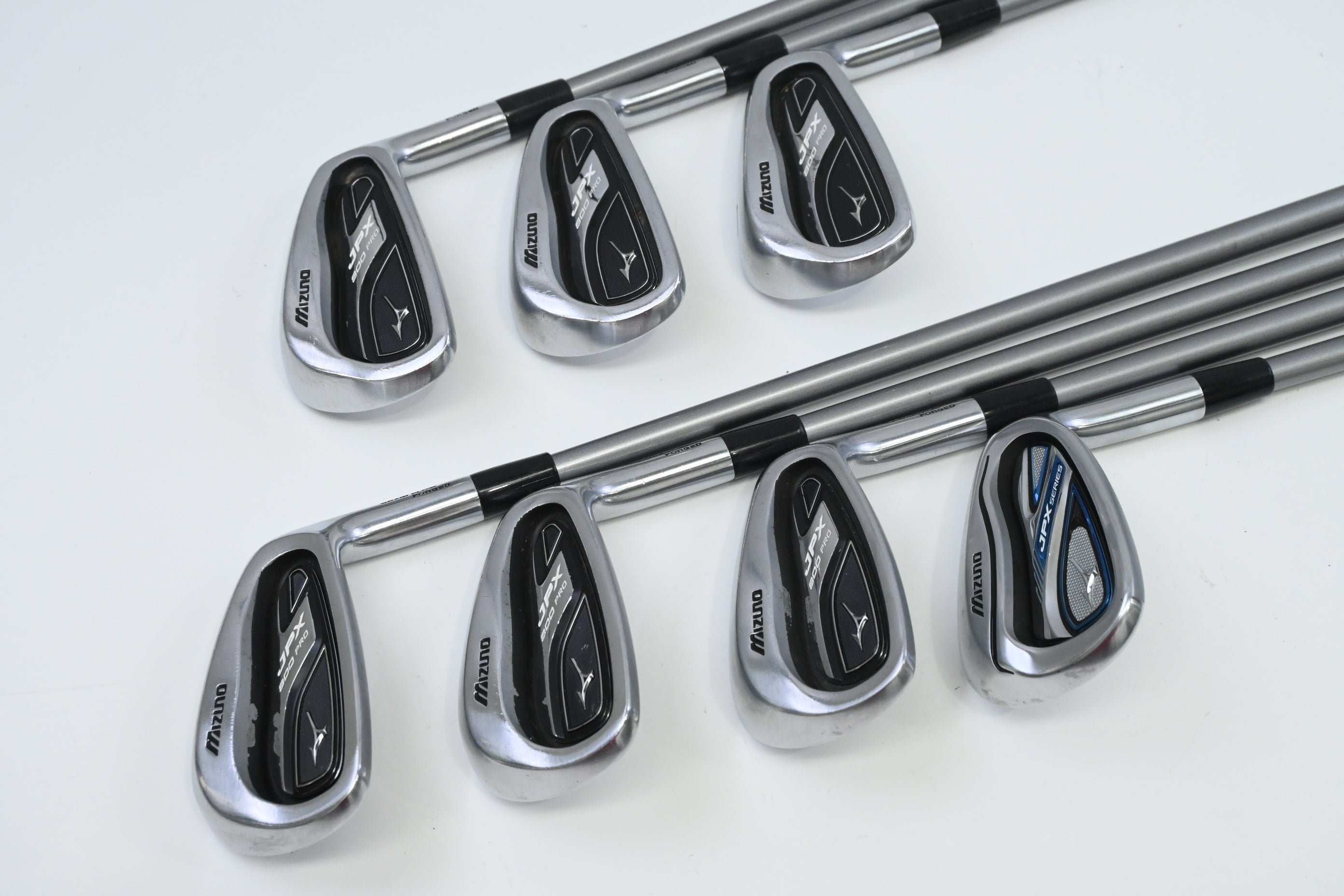 Mizuno JPX 800 Pro Irons / 5-PW+SW / Senior Flex Mizuno Exsar IS4 60 Shafts