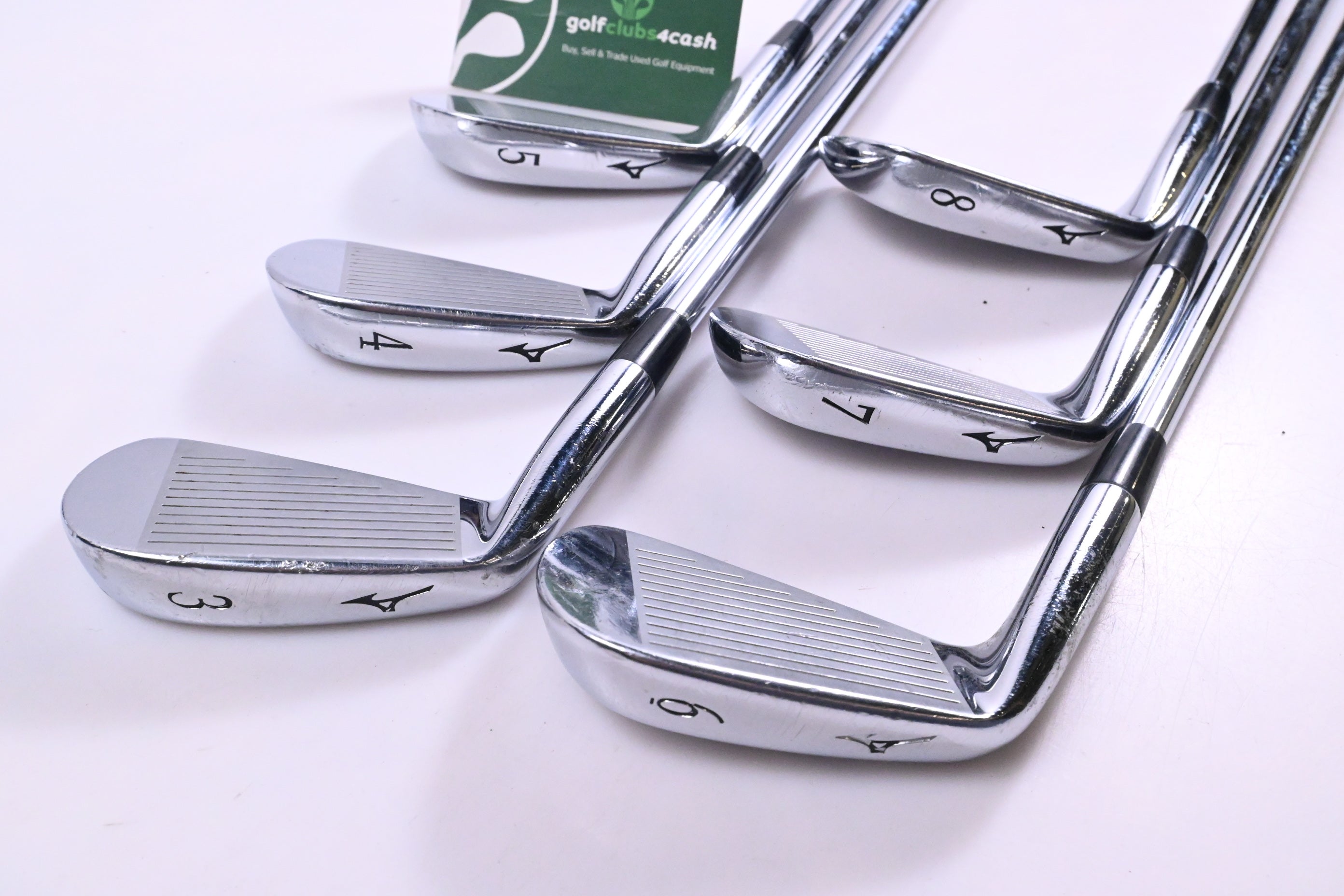 Mizuno MP-62 Irons / 3-8i / Regular Flex Dynamic Gold R300 Shafts