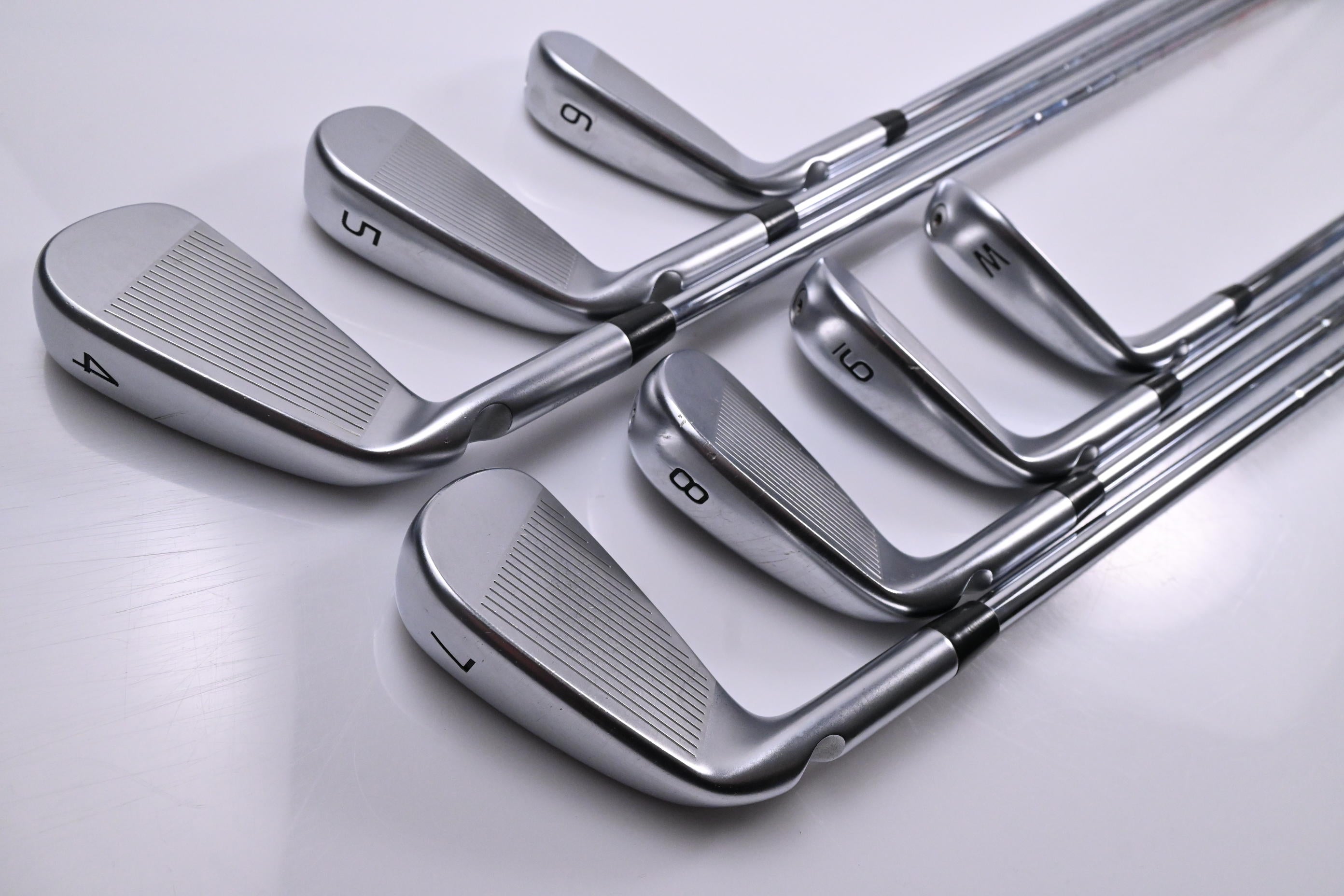 Ping G430 Irons / 4-PW / Orange Dot / Stiff Flex N.S.PRO Modus³ Tour 105 Shafts