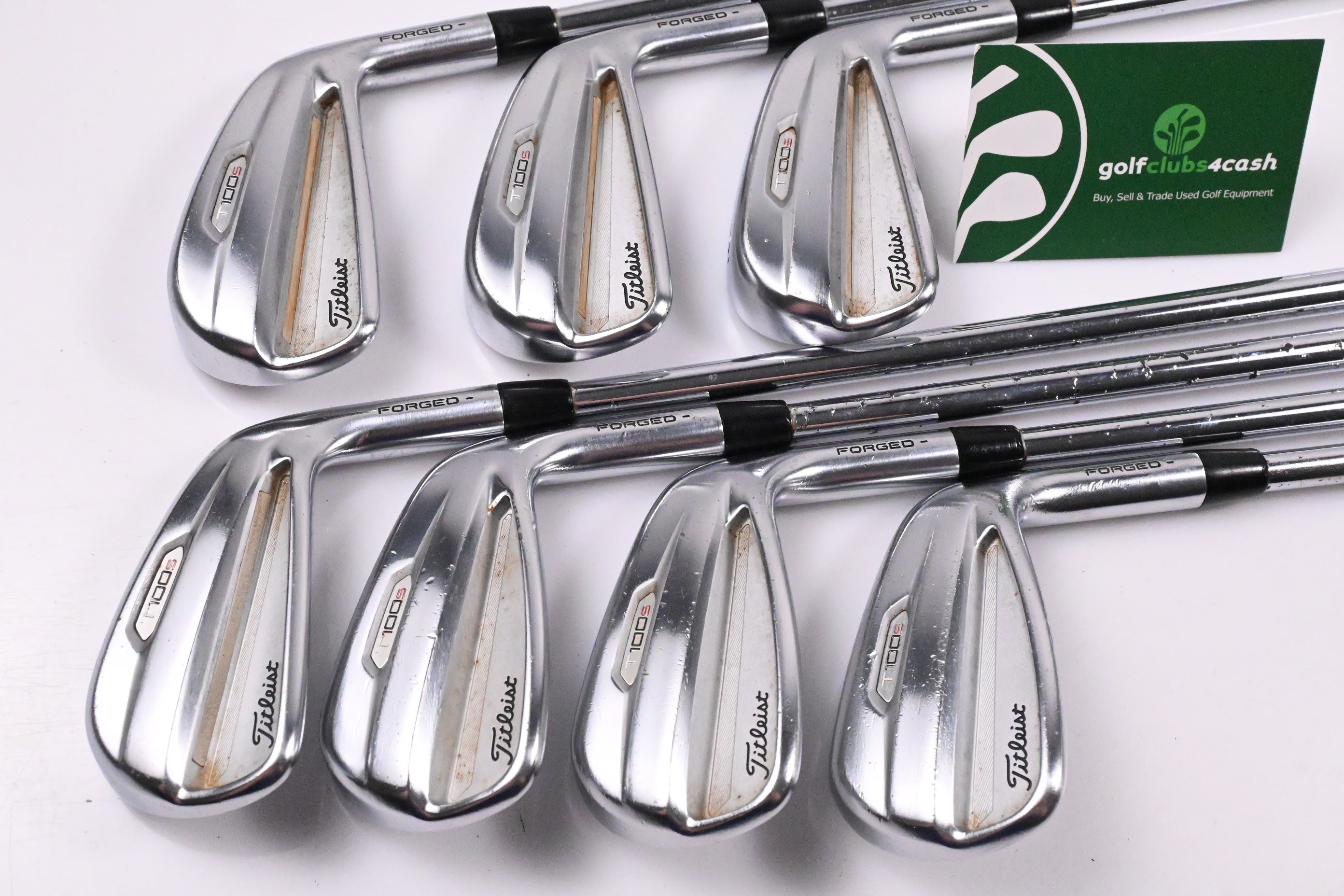 Titleist T100.S 2021 Irons / 4-PW / Stiff Flex Project X Precision Shafts