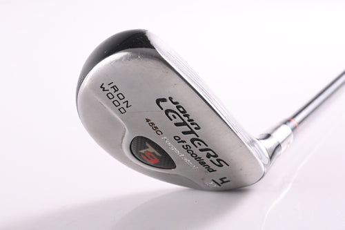 John Letters T9 #4 Hybrid / 22 Degree / Stiff Flex Grafalloy Acer Lite Shaft