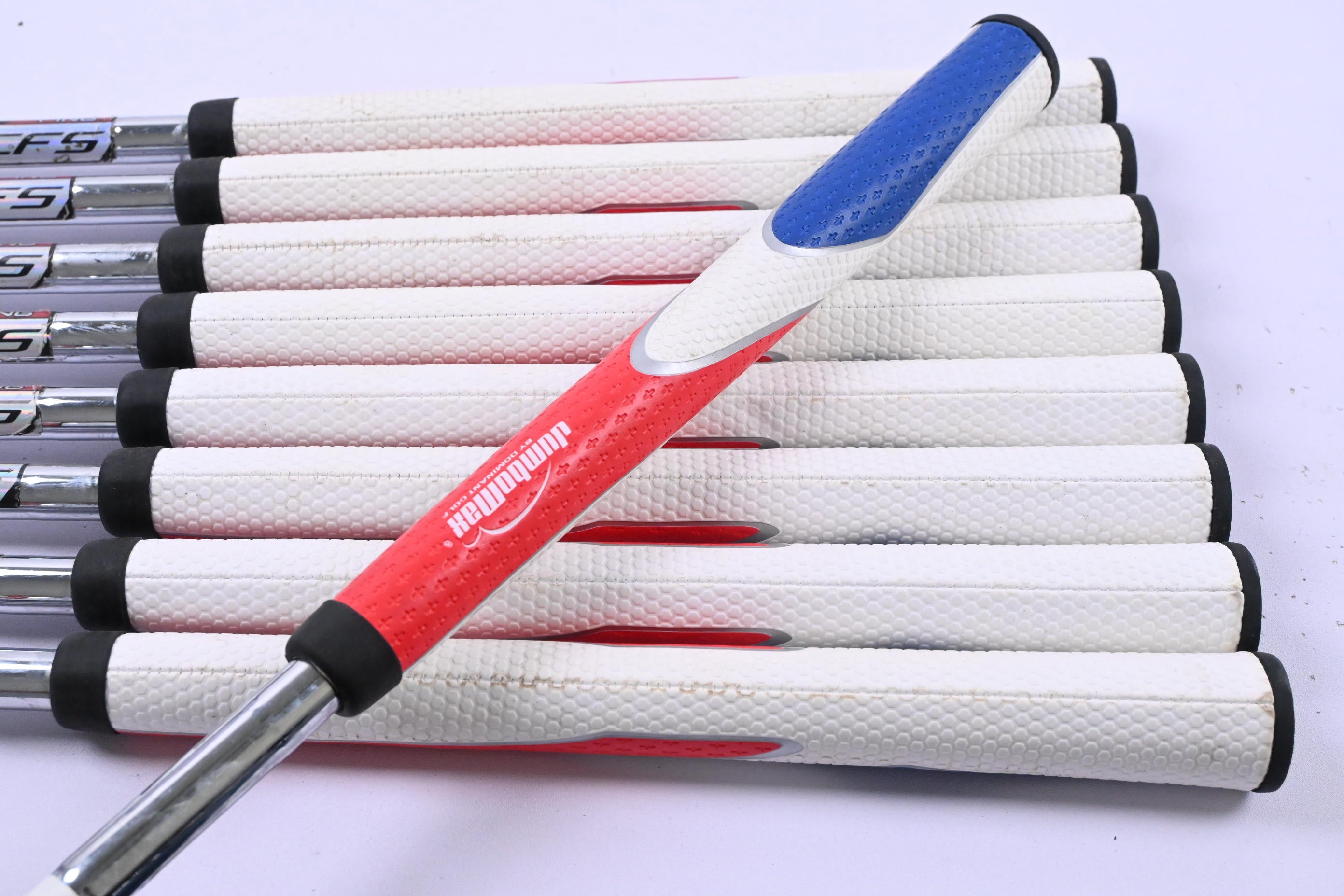 Ping i20 Irons / 4-PW+GW+SW / Blue Dot / Stiff Flex Ping CFS Shafts