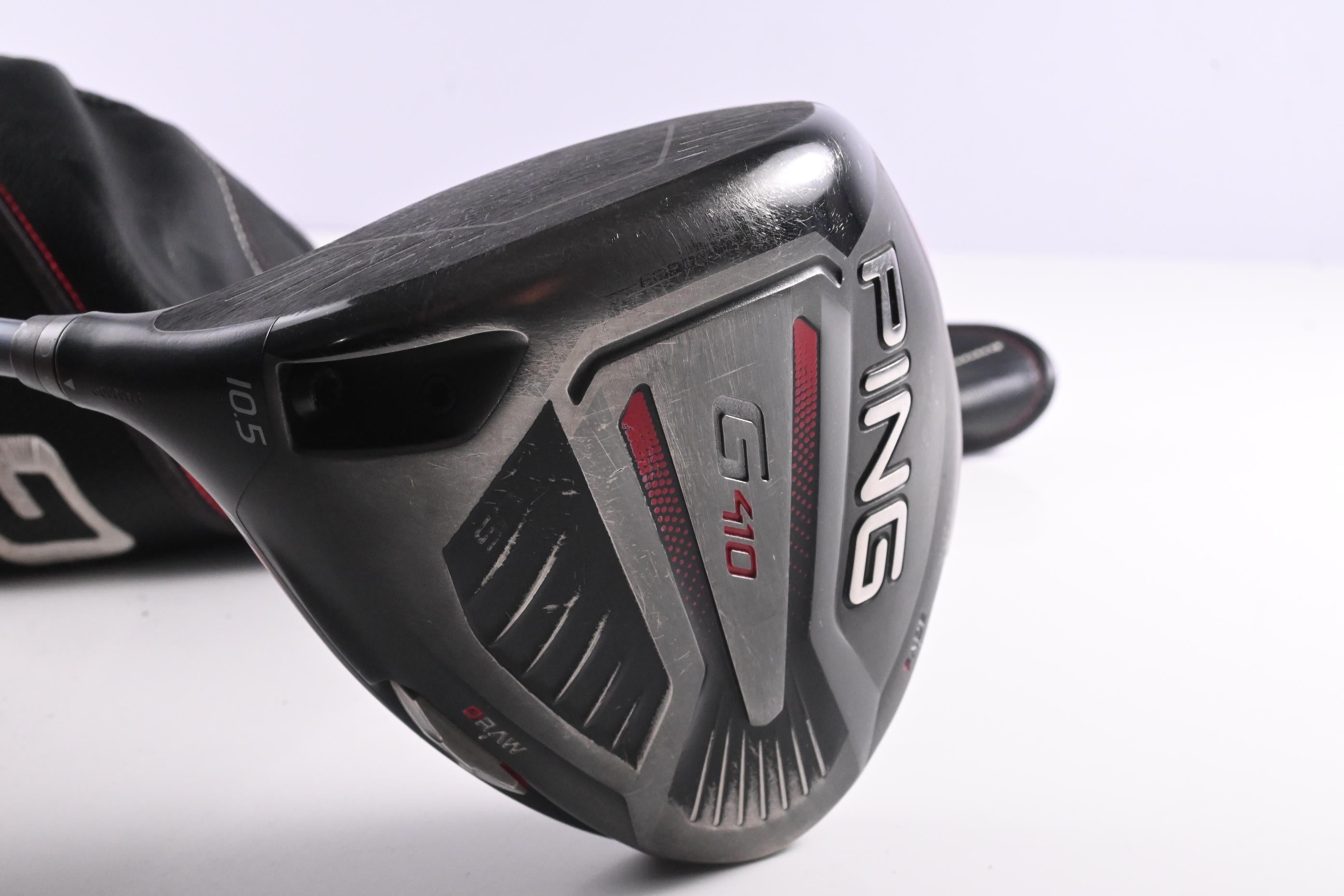 Left Hand Ping G410 Plus Driver / 10.5 Degree / Regular Flex Ping Alta CB Slate