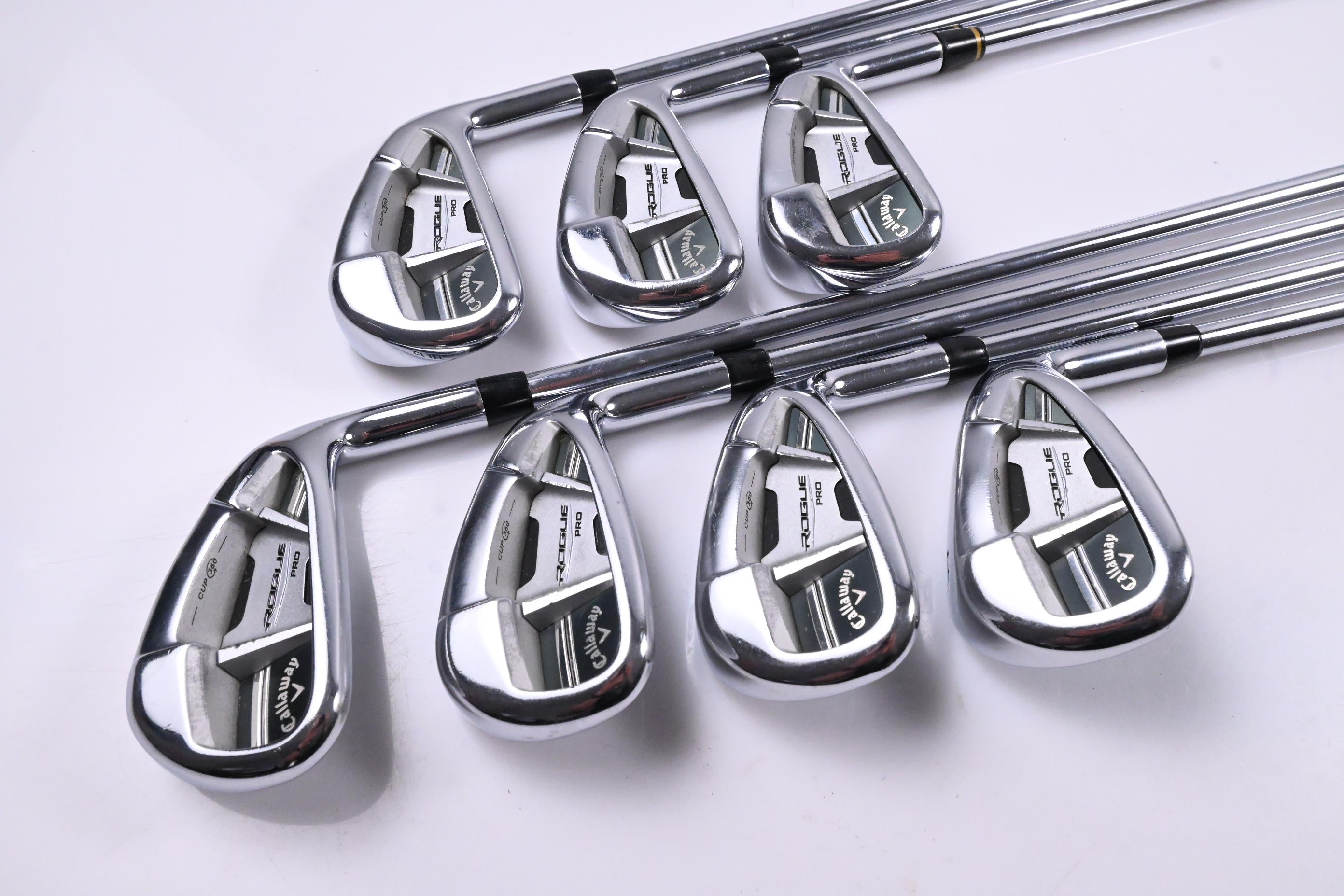 Callaway Rogue Pro CF18 Irons / 4-PW / Stiff Flex XP 105 S300 Shafts
