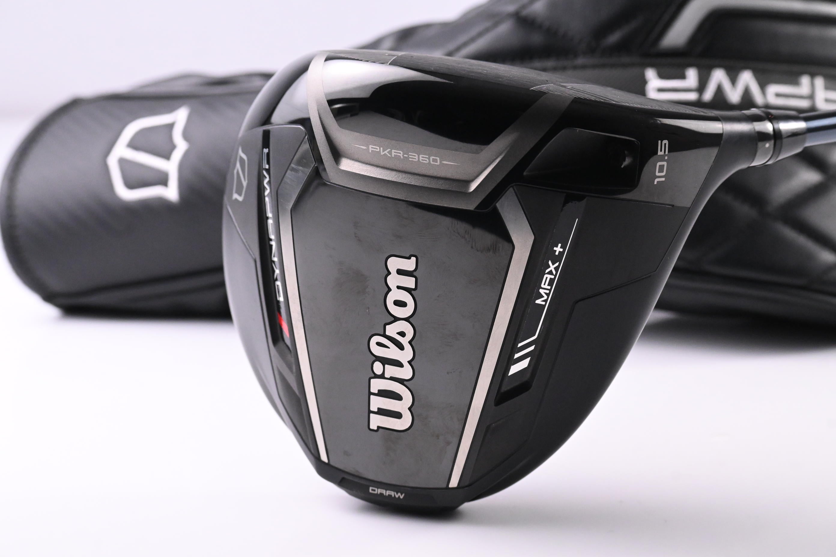 Wilson DYNAPWR Max+ Driver / 10.5 Degree / Stiff Flex UST LinQ Red 5 M40X Shaft