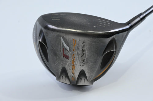 Taylormade R7 Superquad Driver / 9.5 Degree / Stiff Flex Fujikura Reax 65 Shaft