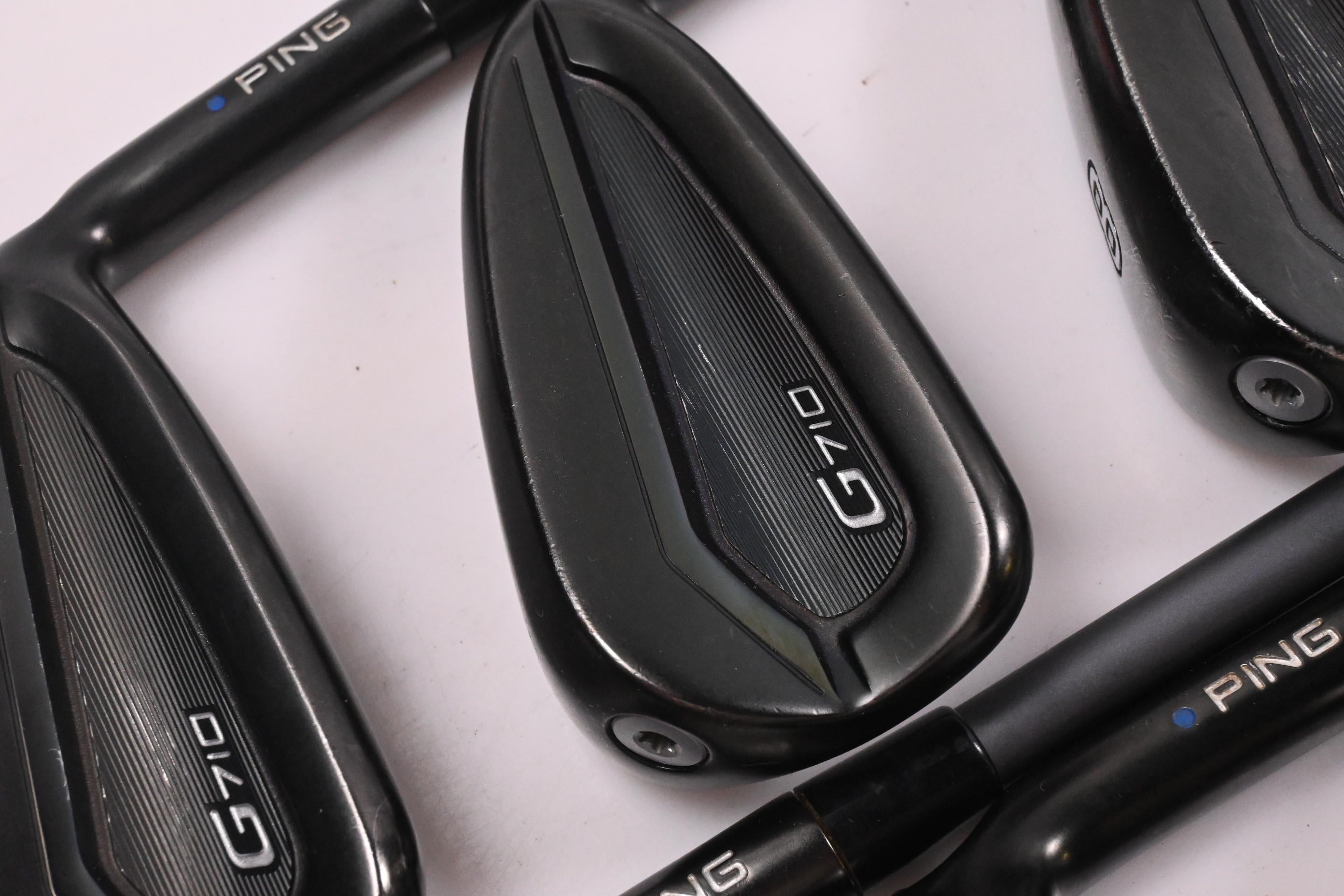 Ping G710 Irons / 6-PW+SW / Blue Dot / Regular Flex Ping CFS 70 Shafts