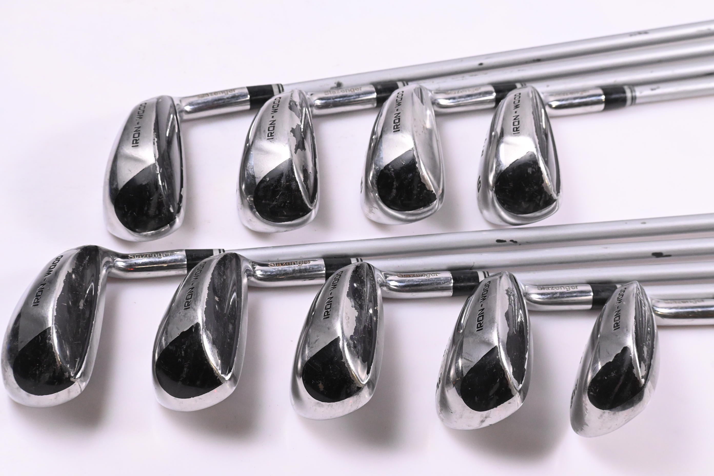 Slazenger Big Ezee Irons / 3-PW+SW / Regular Flex Slazenger IWS Shafts