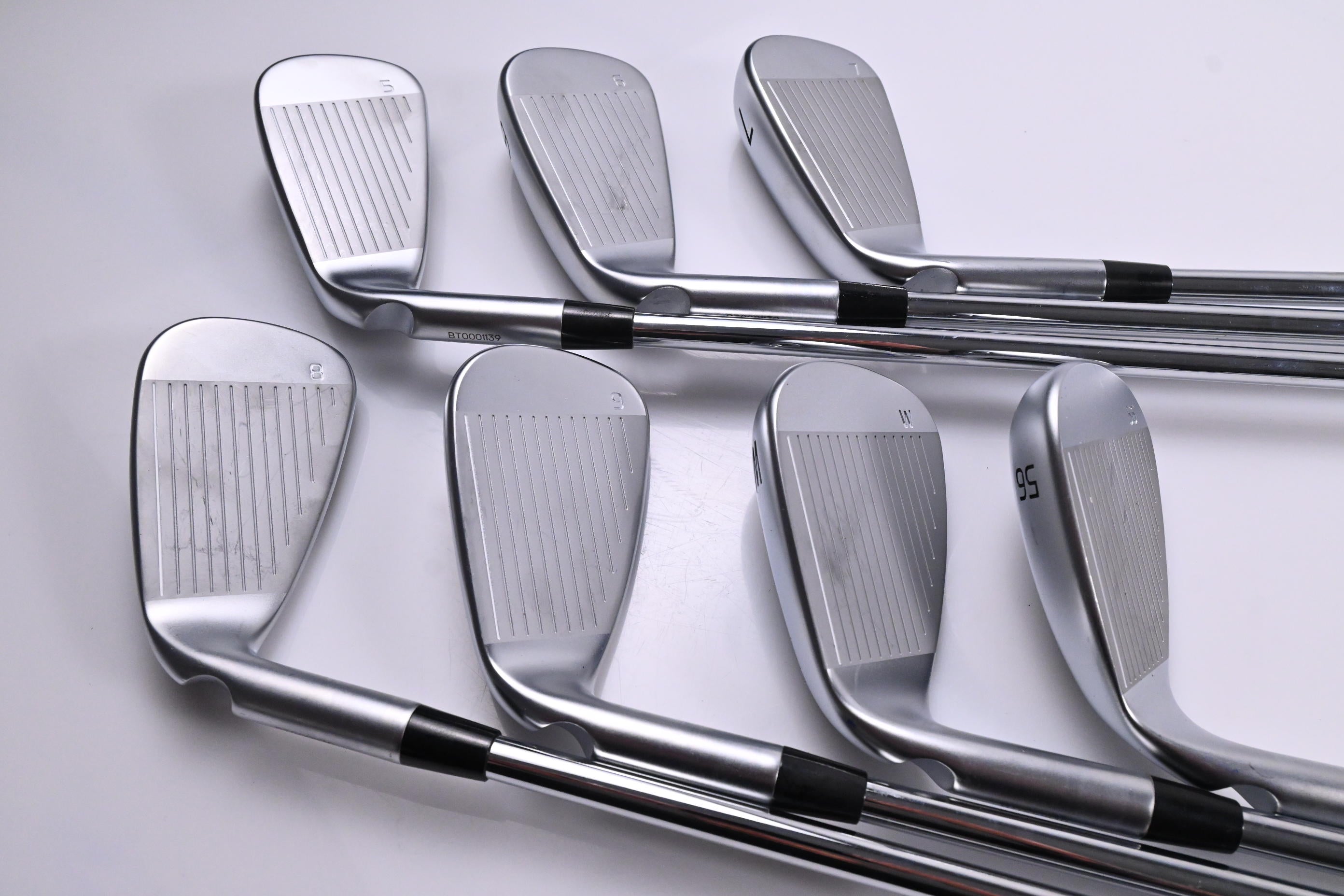 Ping G740 Irons / 5-PW+56 Degree / Blue Dot / Regular Flex Ping AWT 3.0 Shafts