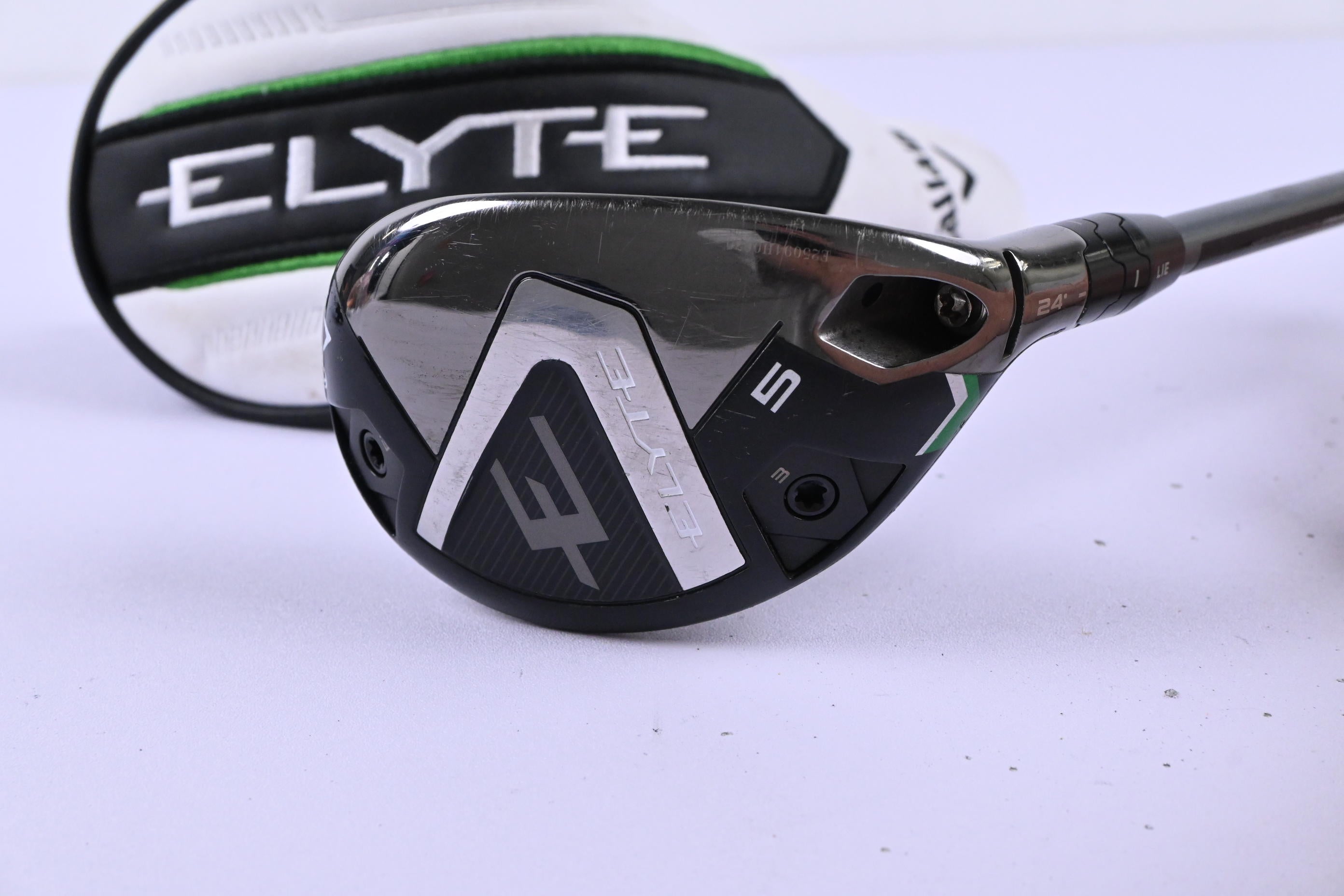 Callaway Elyte #5 Hybrid / 24 Degree / Regular Flex Denali Charcoal 60 Shaft