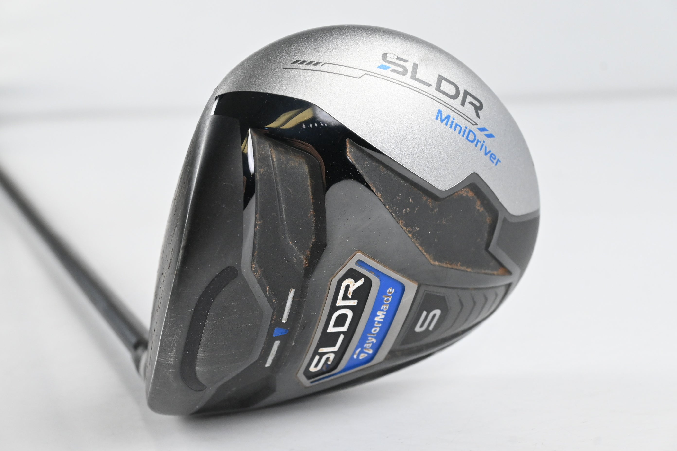 Left Hand Taylormade SLDR-S Mini Driver / 1-12 Degree / Regular Flex Speeder 57