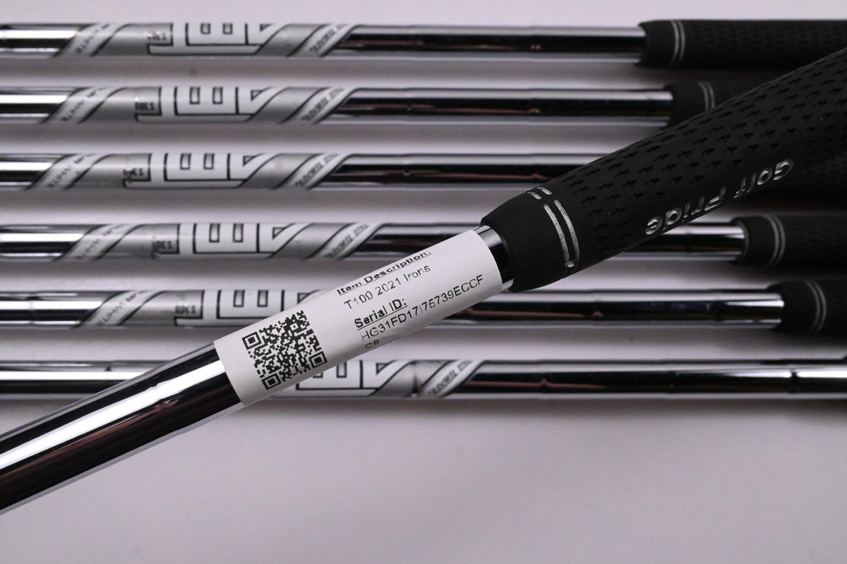 Titleist T200/T100.s/T100 2021 Irons / 5-PW+50° / Stiff Flex AMT Tour White S300