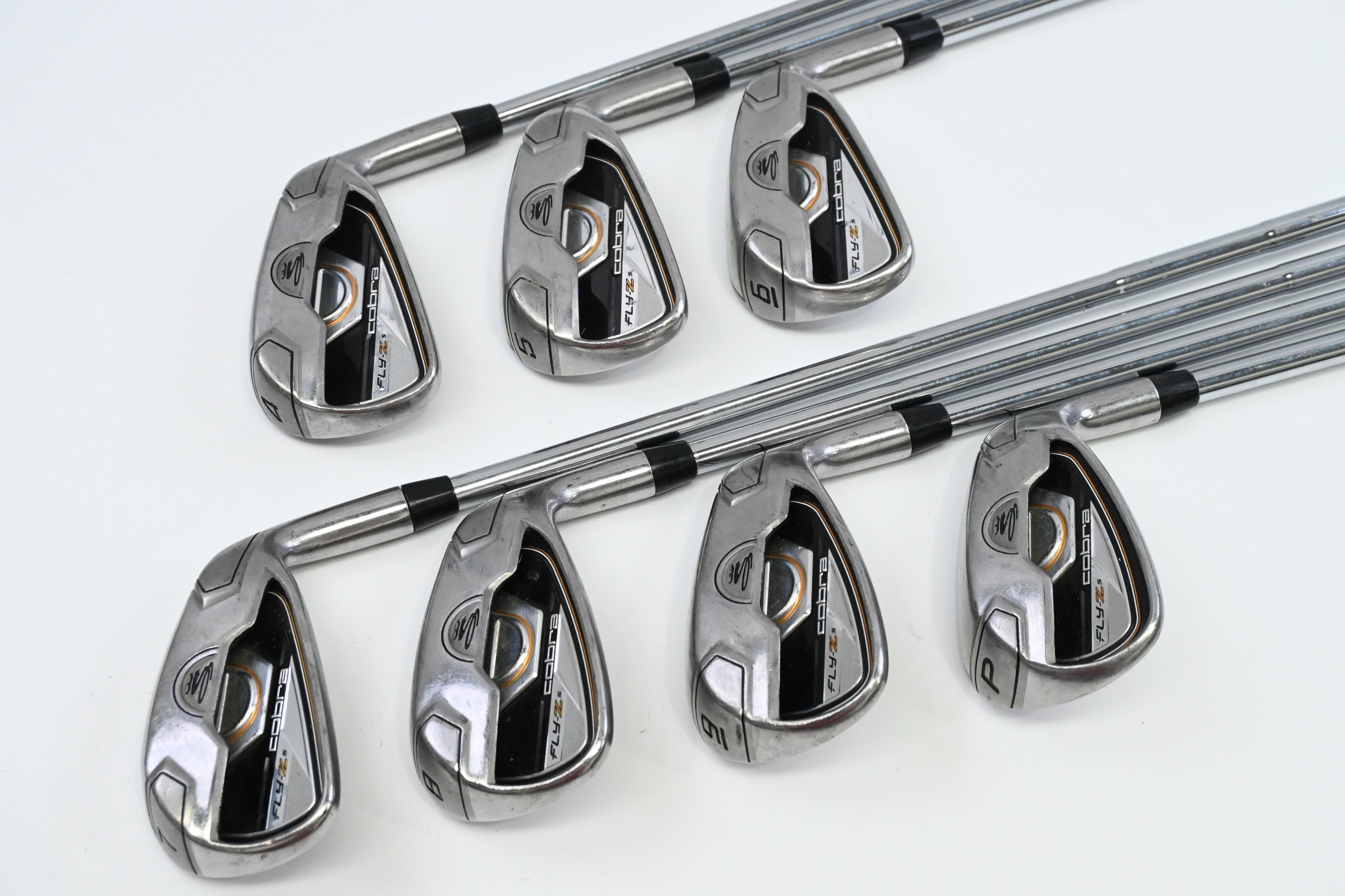 Cobra Fly-Zs Irons / 4-PW / Stiff Flex Cobra Fly-Zs Shafts