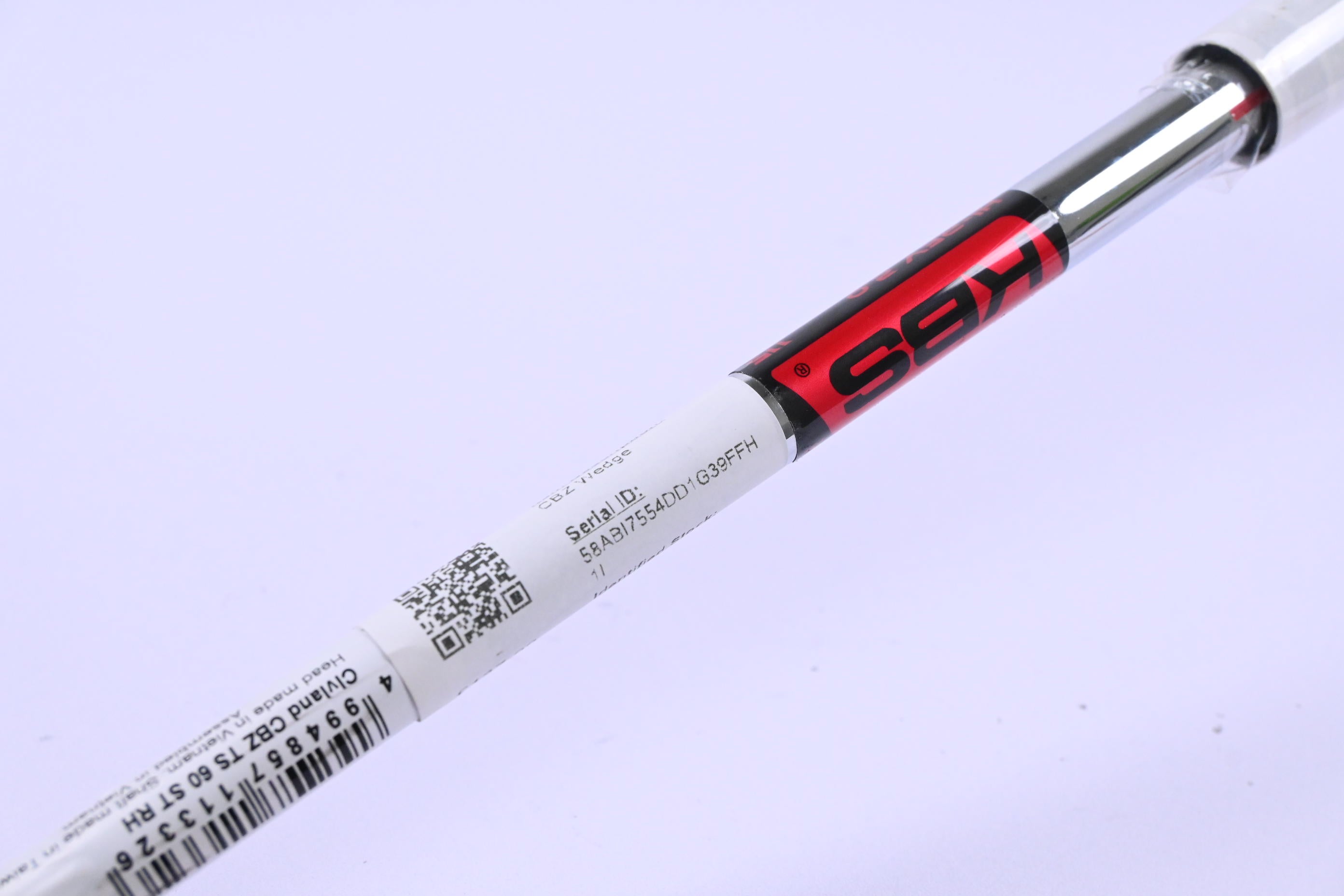Cleveland CBZ Lob Wedge / 60 Degree / Regular Flex KBS Hi-Rev 2.0 115 Shaft