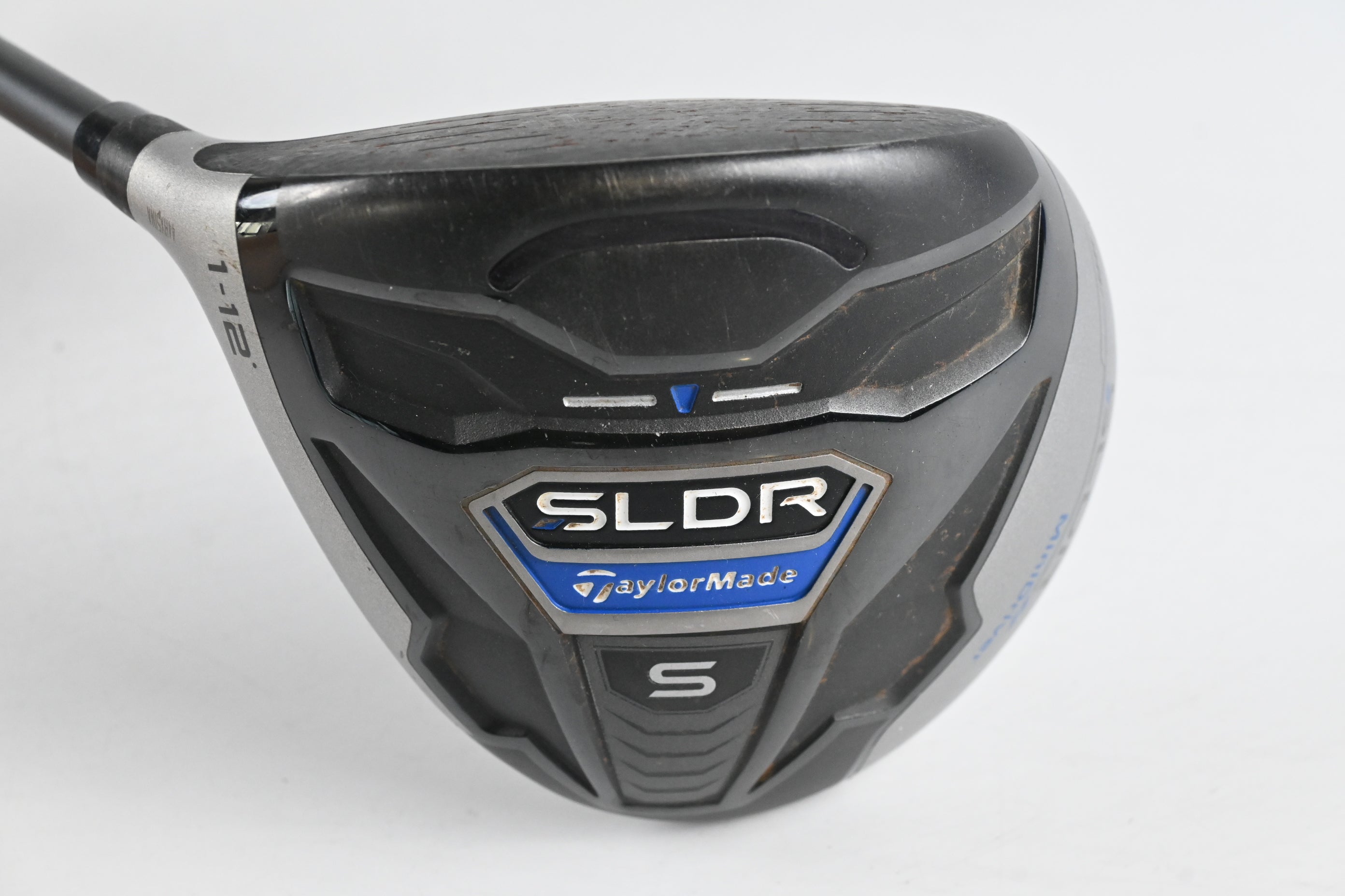 Left Hand Taylormade SLDR-S Mini Driver / 1-12 Degree / Regular Flex Speeder 57