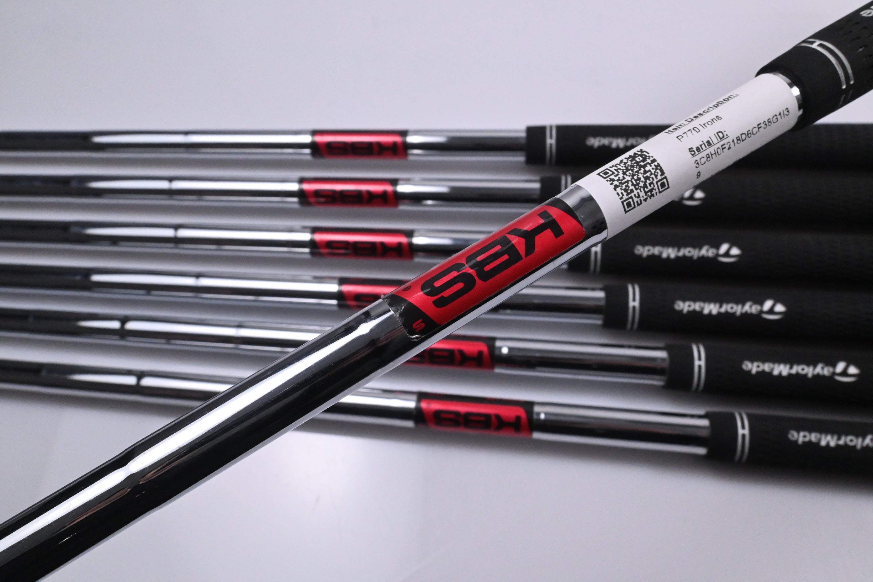 Taylormade P770 2024 Irons / 4-PW / Stiff Flex KBS Tour Shafts