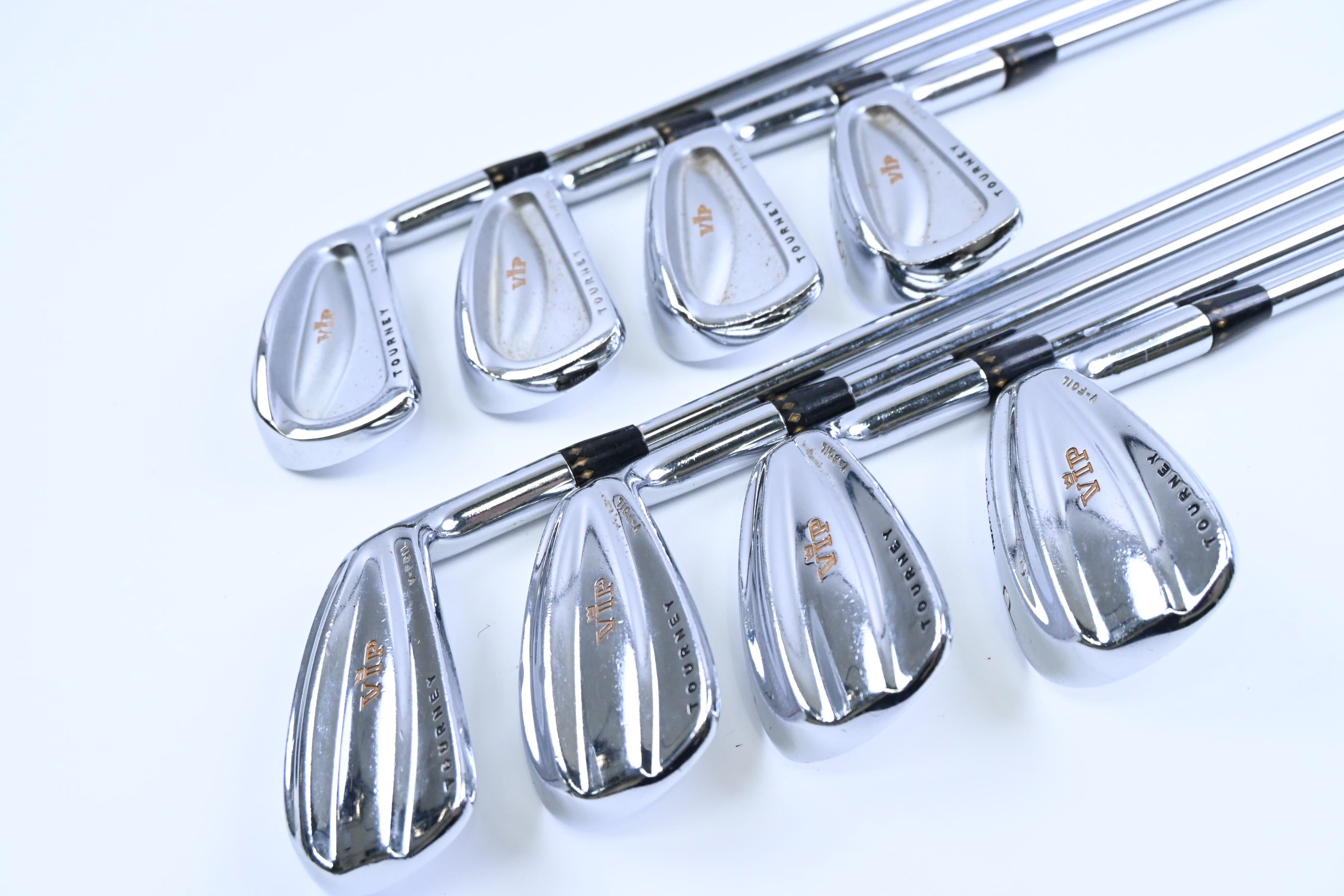 MacGregor VIP Tourney V-Foil Irons / 3-PW / Regular Flex Flighted Rifle FCM